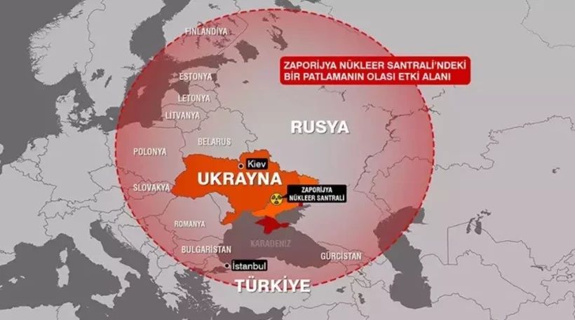 Nükleer tehlike kapımızda! Zaporijya Santrali vuruldu, Türkiye de risk altında 5