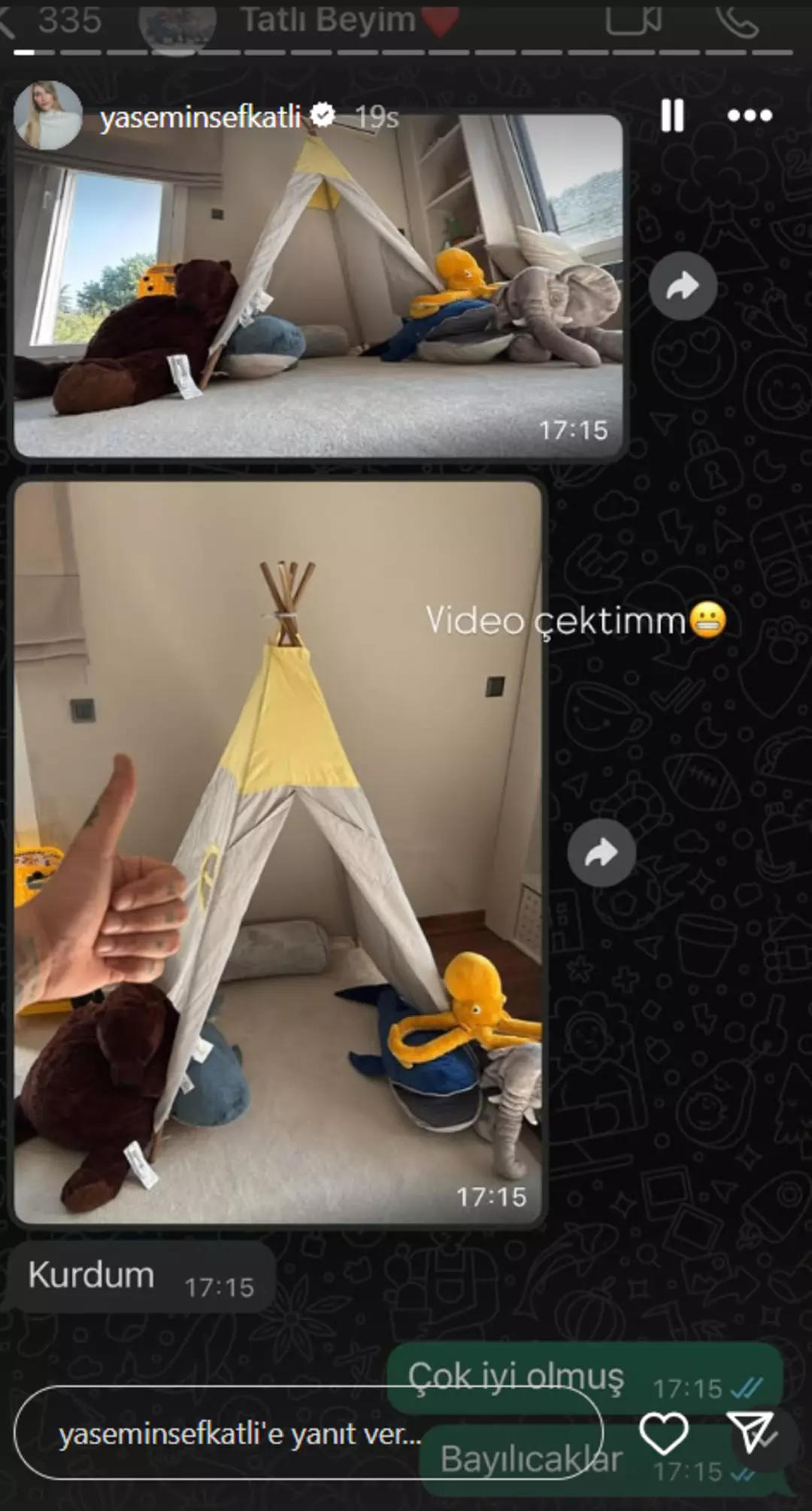 Yasemin Şefkatli, İdo Tatlıses'i telefon rehberine bakın nasıl kaydetmiş 4