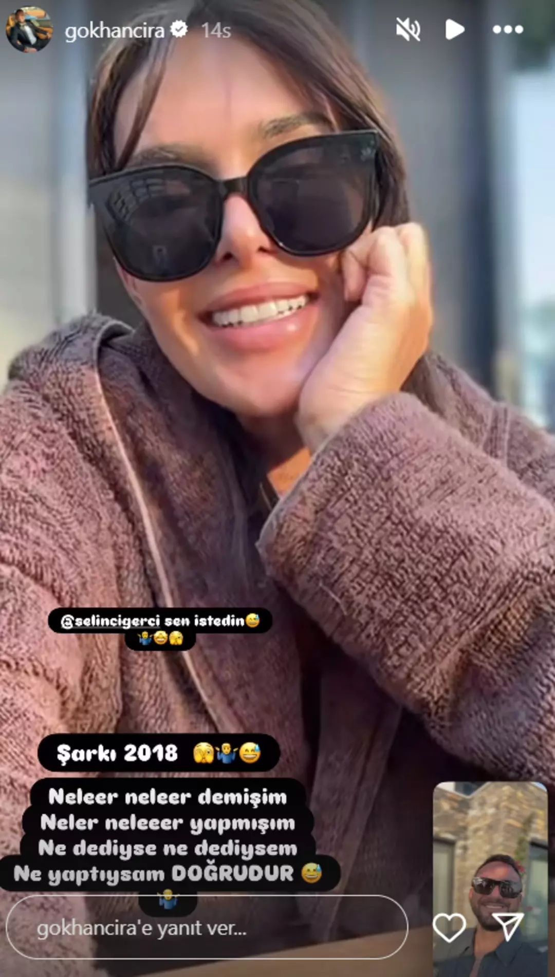 Selin Ciğerci ile Gökhan Çıra barıştı mı? Kafa karıştıran paylaşım 3