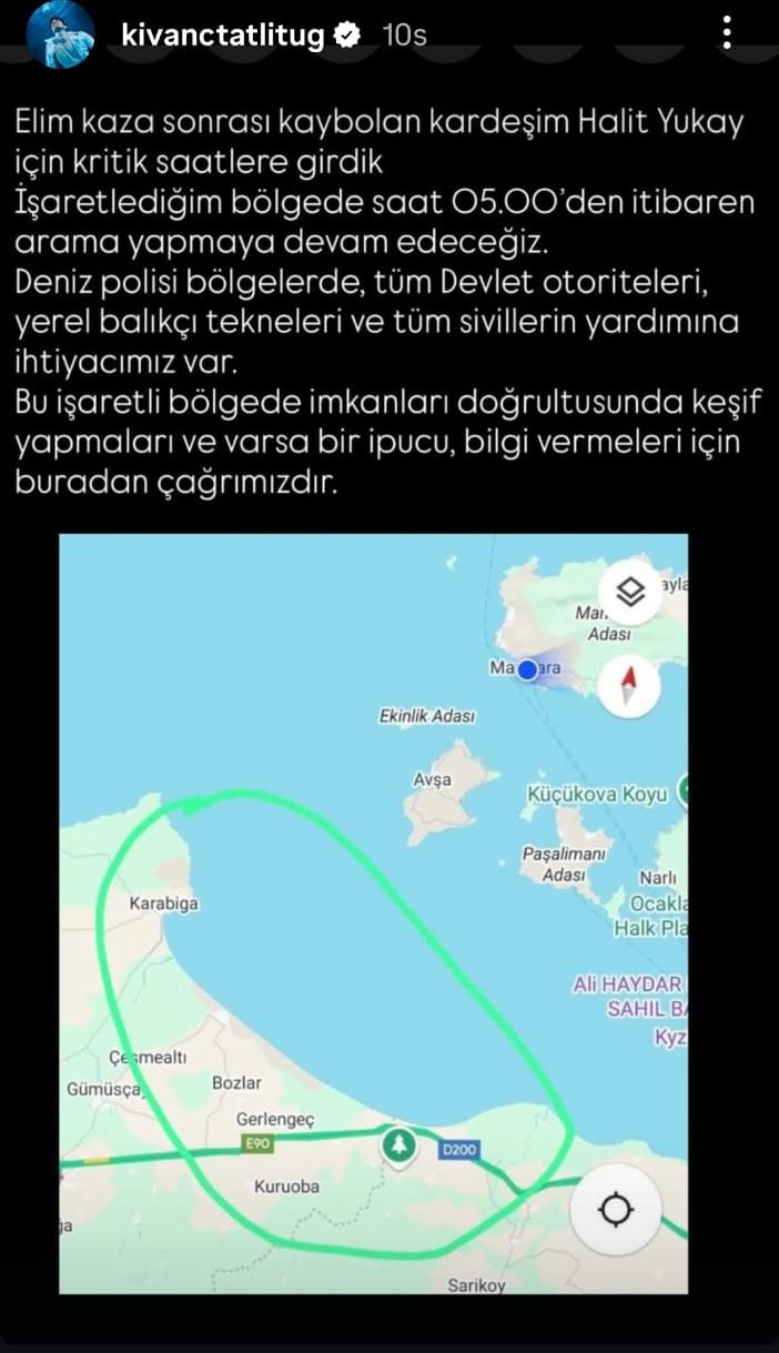 Halit Yukay’ı arama çalışmalarına Kıvanç Tatlıtuğ da katıldı! Yakın arkadaştılar... 5