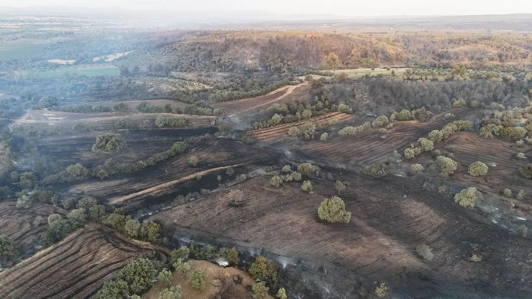 Çanakkale’de kabus gecesi: Saçaklı köyü haritadan silindi! Korkunç manzara havadan görüntülendi... 4