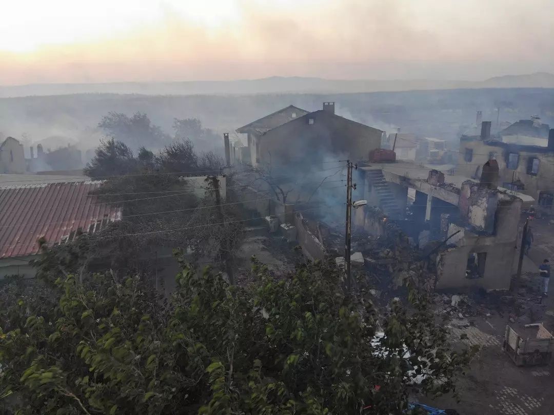 Çanakkale’de kabus gecesi: Saçaklı köyü haritadan silindi! Korkunç manzara havadan görüntülendi... 5
