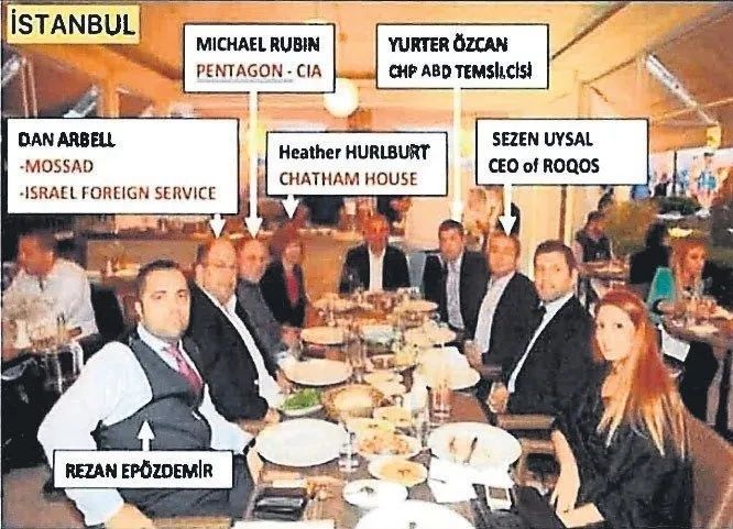 Kritik davaların avukatı, MOSSAD ve CIA ajanlarıyla buluşmuş! Rezan Epözdemir'in 2014’teki fotoğrafı dosyada... Hepsi şüpheli! 4