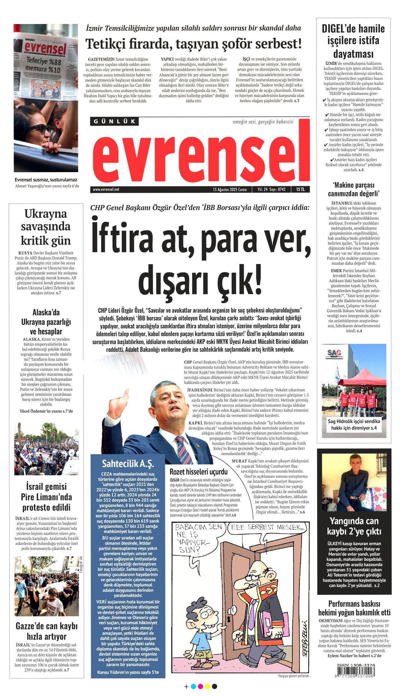 Topuklu Efe'ye AK Parti rozeti! Dikkat çeken transfer manşetlerde! Hangi gazete nasıl gördü? 21