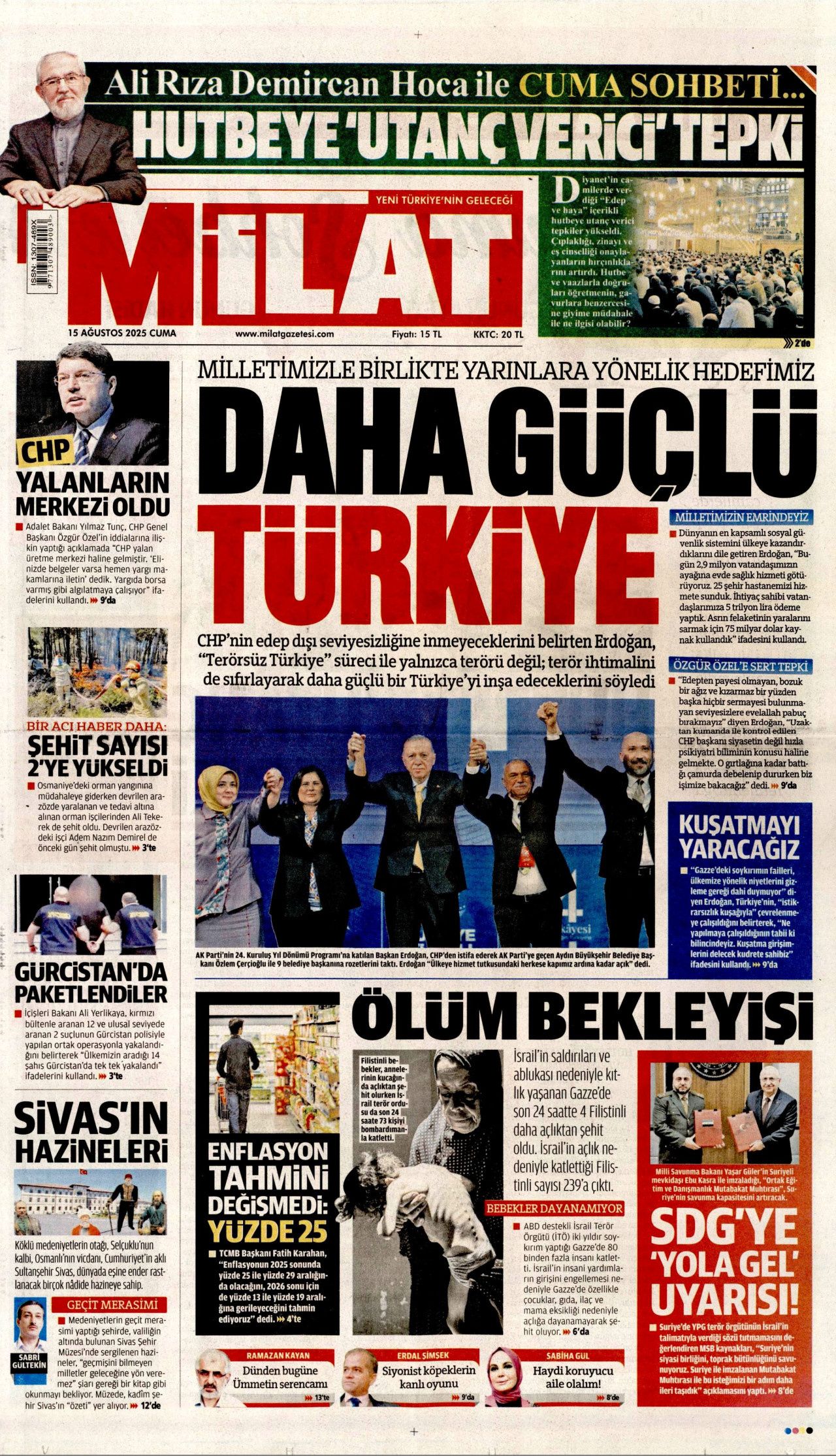 Topuklu Efe'ye AK Parti rozeti! Dikkat çeken transfer manşetlerde! Hangi gazete nasıl gördü? 16