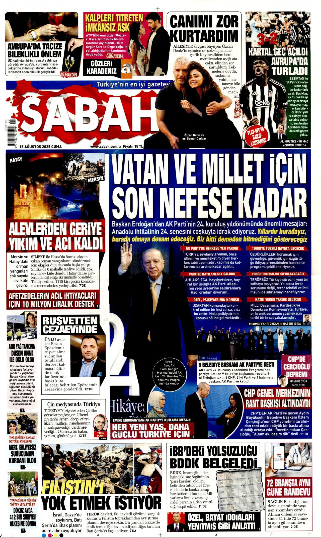 Topuklu Efe'ye AK Parti rozeti! Dikkat çeken transfer manşetlerde! Hangi gazete nasıl gördü? 2