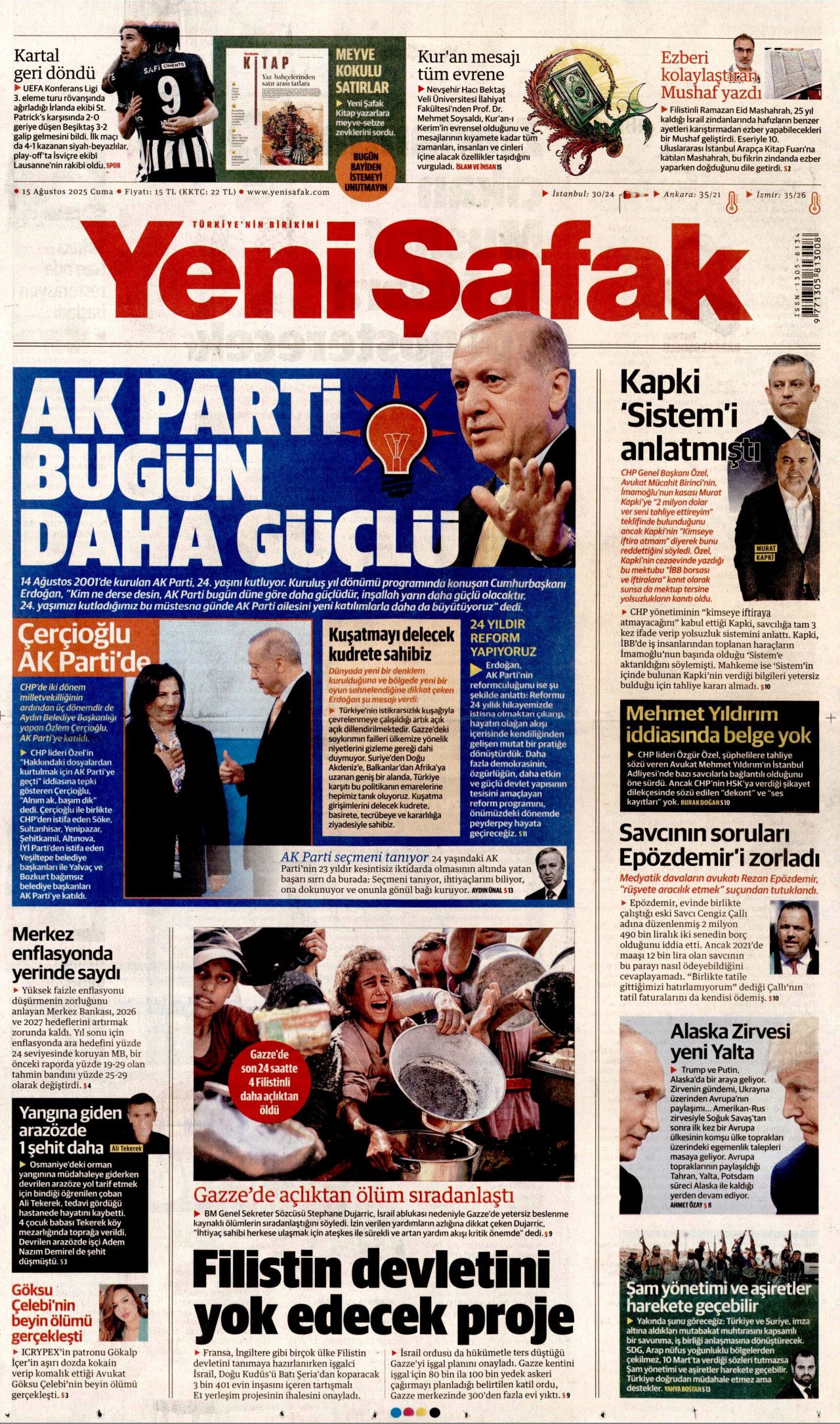 Topuklu Efe'ye AK Parti rozeti! Dikkat çeken transfer manşetlerde! Hangi gazete nasıl gördü? 5