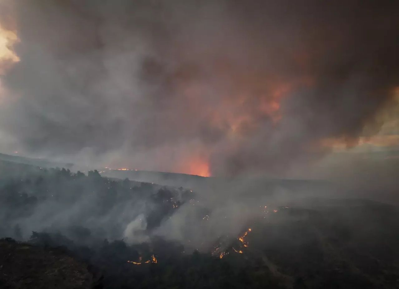 Çanakkale'de orman yangını devam ediyor! Yeni açıklama geldi... İkinci bir duyuruya kadar tarihi alanlara girişler durduruldu 5