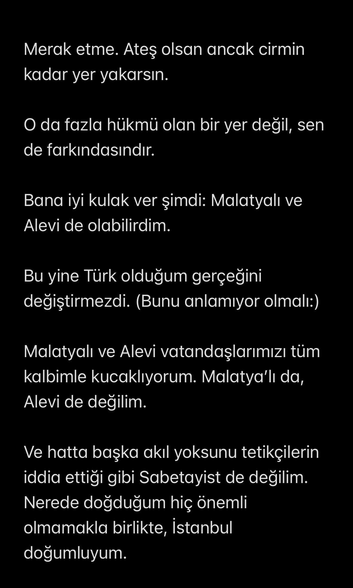 Defne Samyeli, 'Türkiyeli falan değilim, Türk'üm' çıkışı sonrası 'Malatyalı Alevi' diyen Rasim Ozan Kütahyalı'ya fena patladı 4