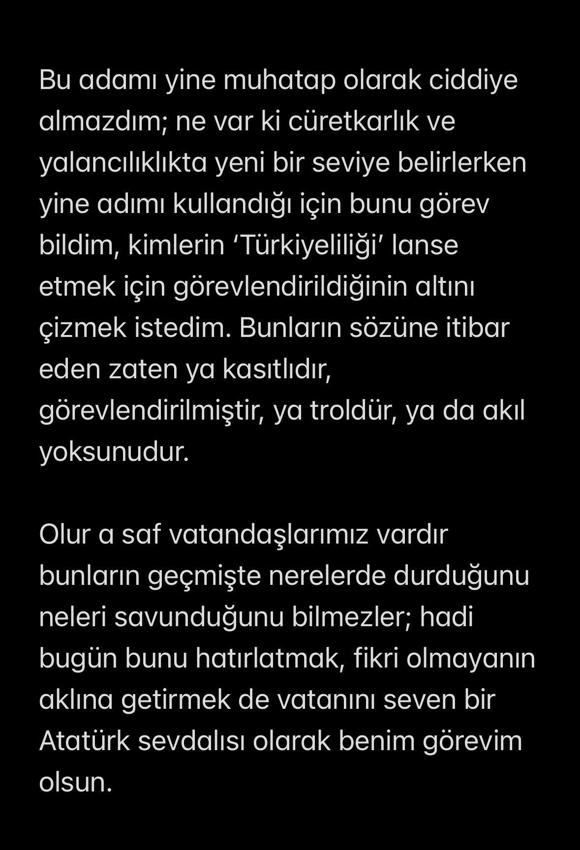 Defne Samyeli, 'Türkiyeli falan değilim, Türk'üm' çıkışı sonrası 'Malatyalı Alevi' diyen Rasim Ozan Kütahyalı'ya fena patladı 5