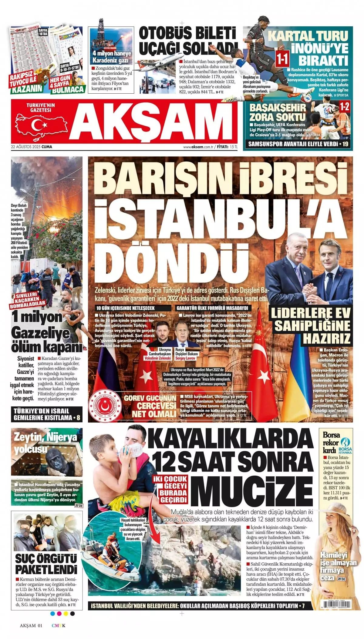 Barışın ibresi İstanbul'a döndü! Ukrayna ve Rusya zirve için Türkiye'yi işaret etti! 10 gün içinde netleşecek... 1