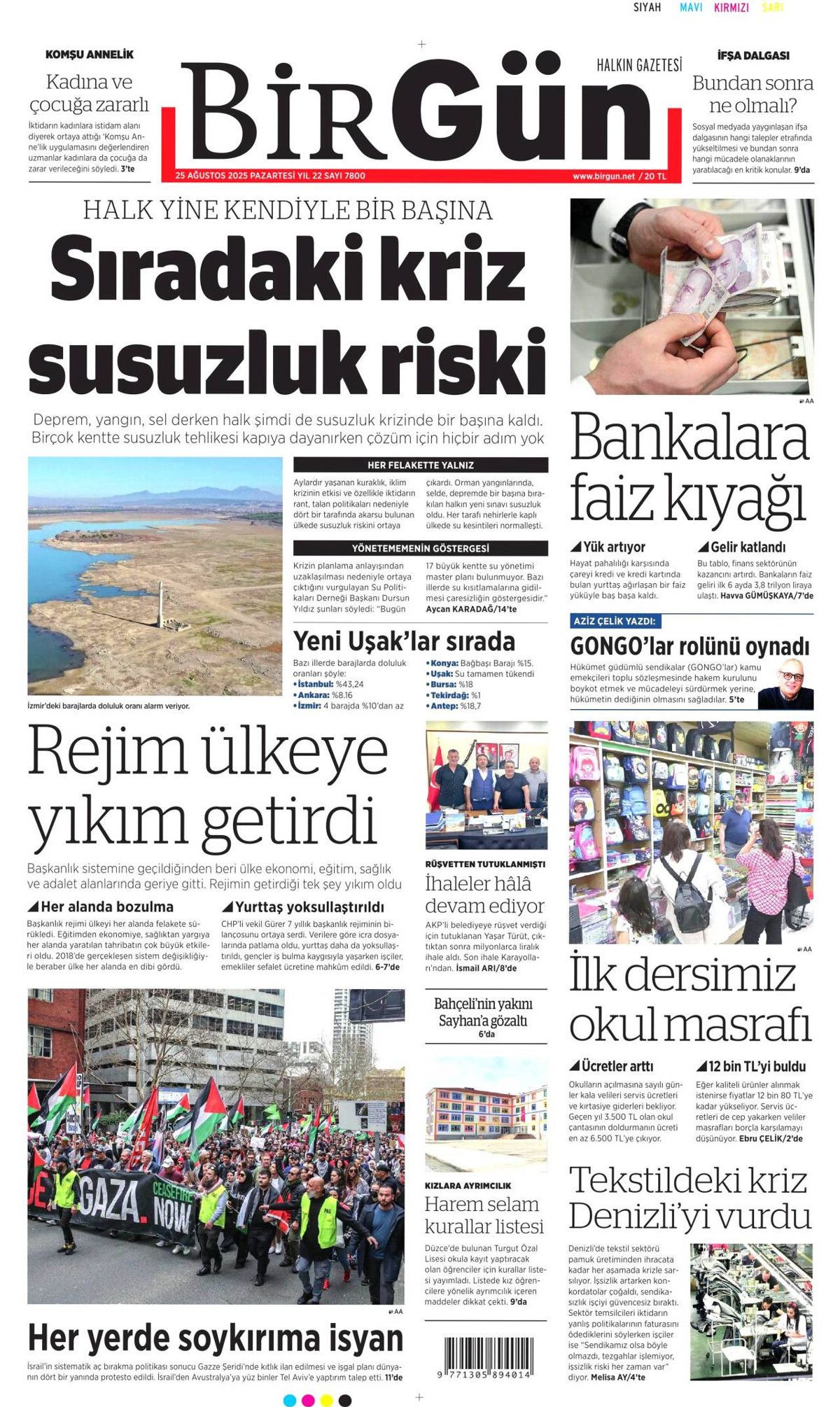 Boğaz'da zafer geçişi manşetlerde! Mavi Vatan gururu... 20