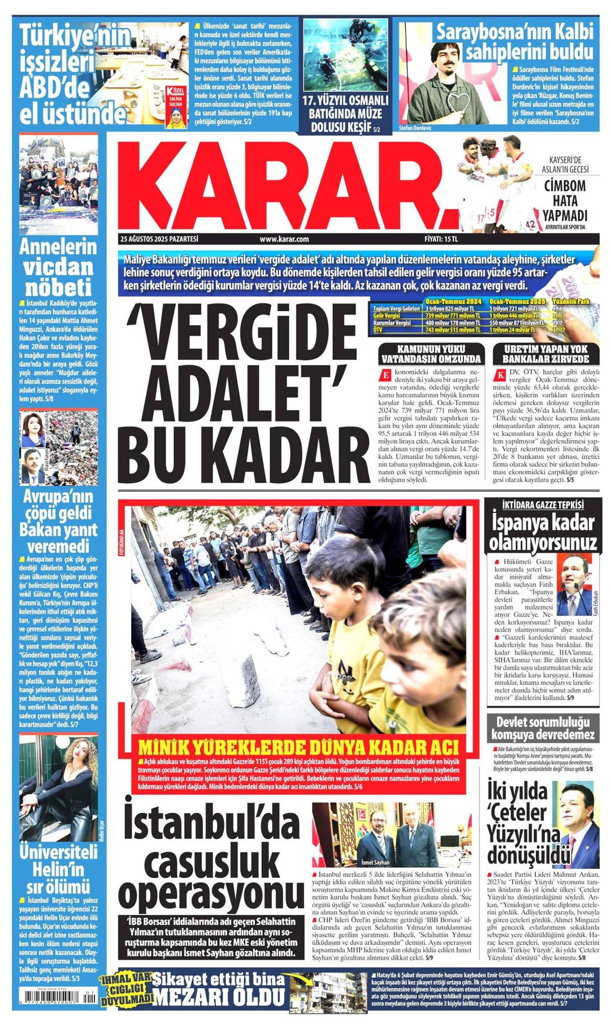 Boğaz'da zafer geçişi manşetlerde! Mavi Vatan gururu... 9
