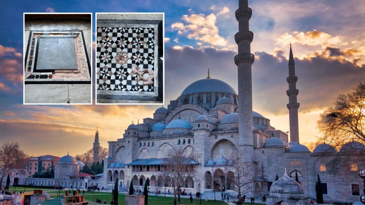 Mimar Sinan’ın emaneti Süleymaniye Camii'nde hırsızlık skandalı! Mozaikler anahtarla sökülmüş... 6