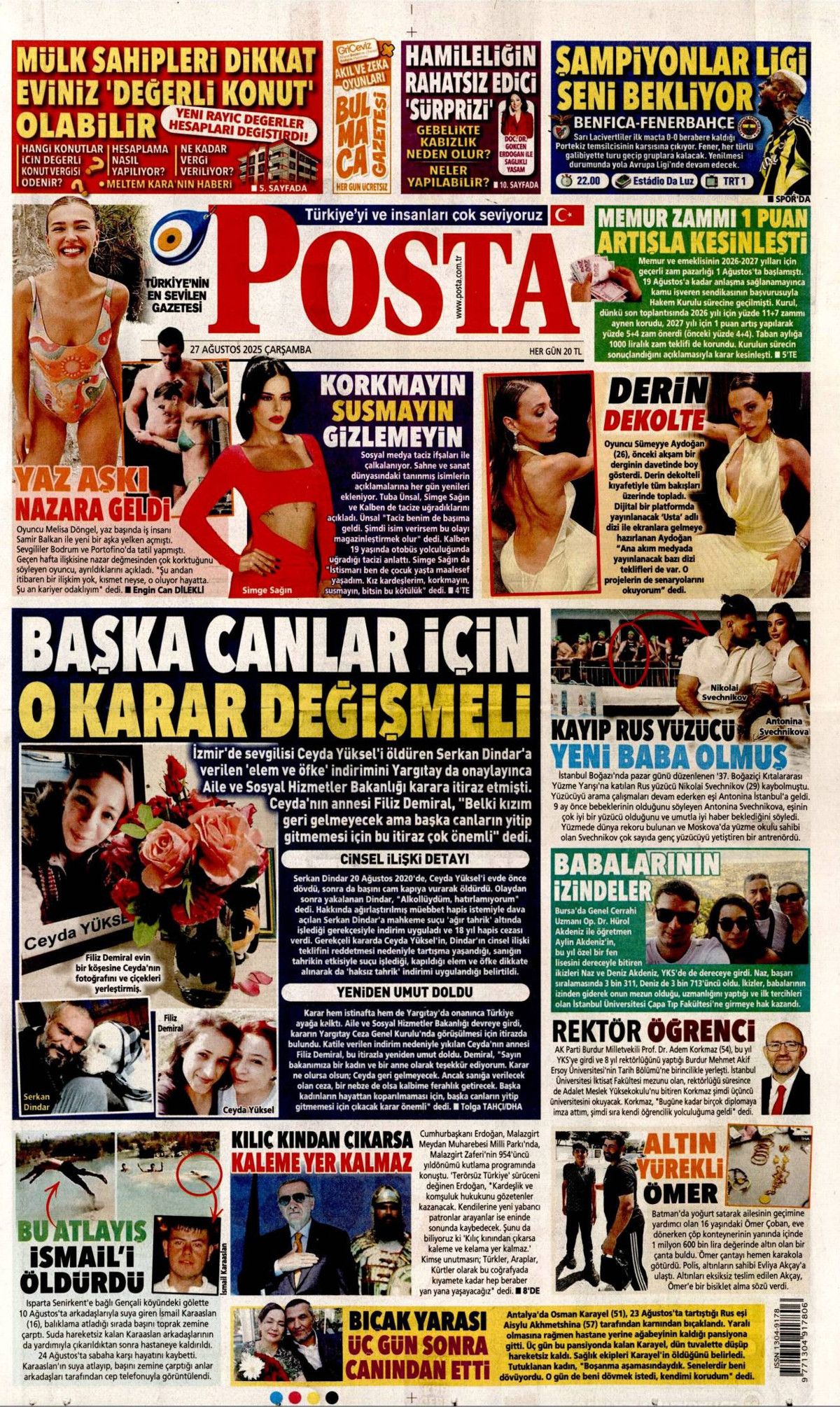Cumhurbaşkanı Erdoğan'ın YPG'ye "Kılıç kınından çıkarsa kelama yer kalmaz" mesajı manşetlerde! Hangi gazete nasıl gördü? 16