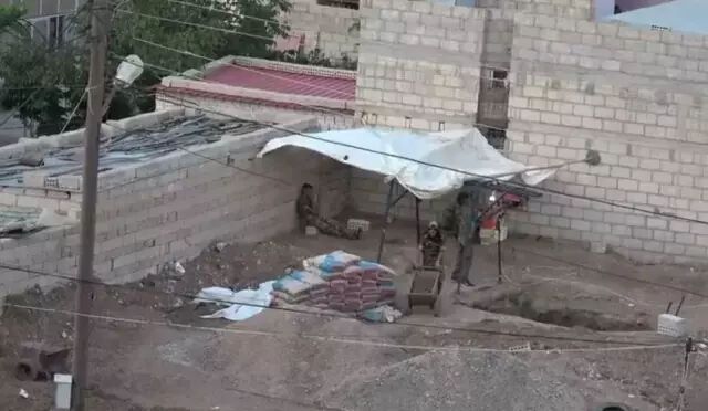İsrail'in kuklası YPG'yi operasyon korkusu sardı! Parklardan hastanelere… Fırat’ın doğusunu tünellerle doldurdular 6