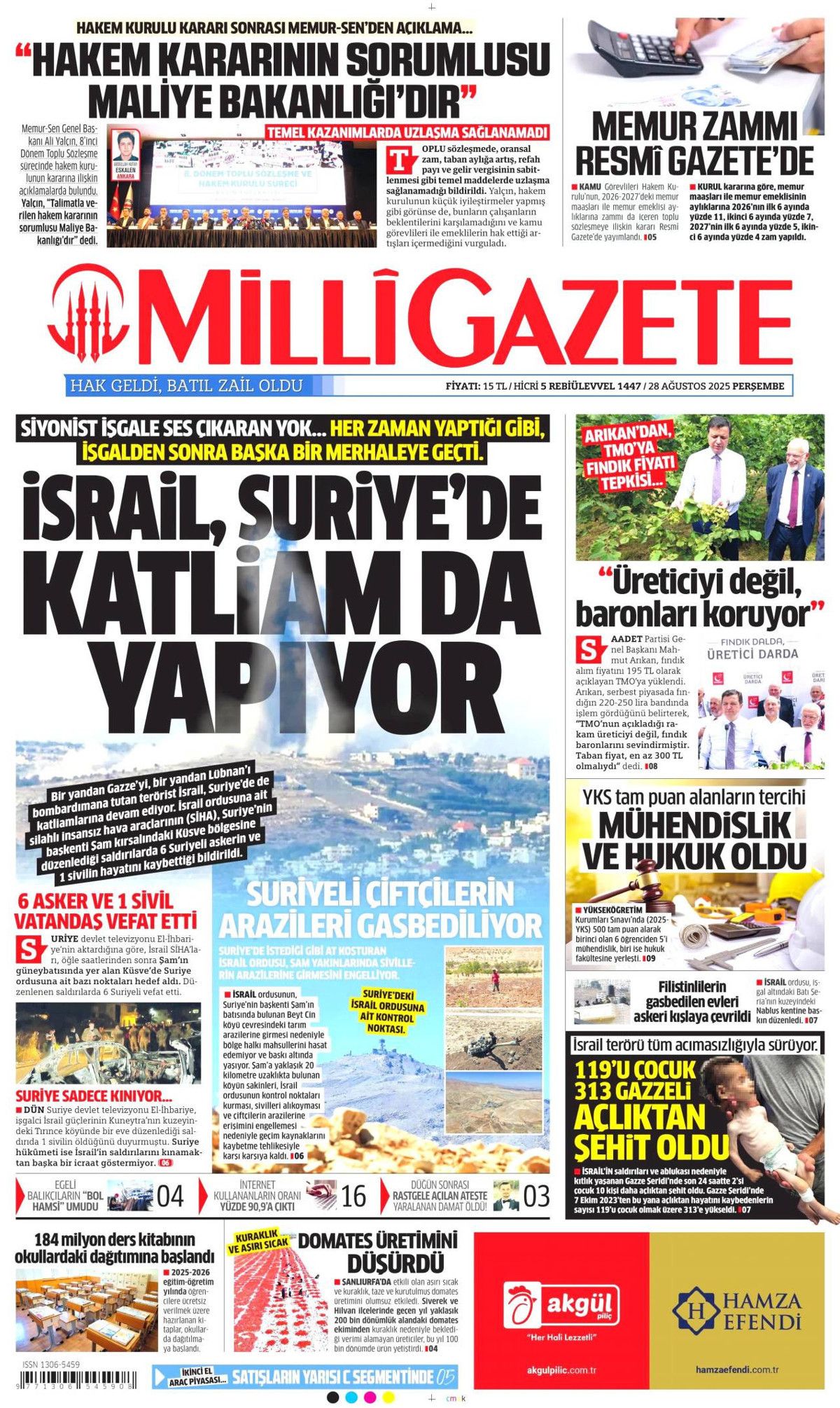 Gök vatana çelik göz: Türkiye'nin gurur günü manşetlerde! 11