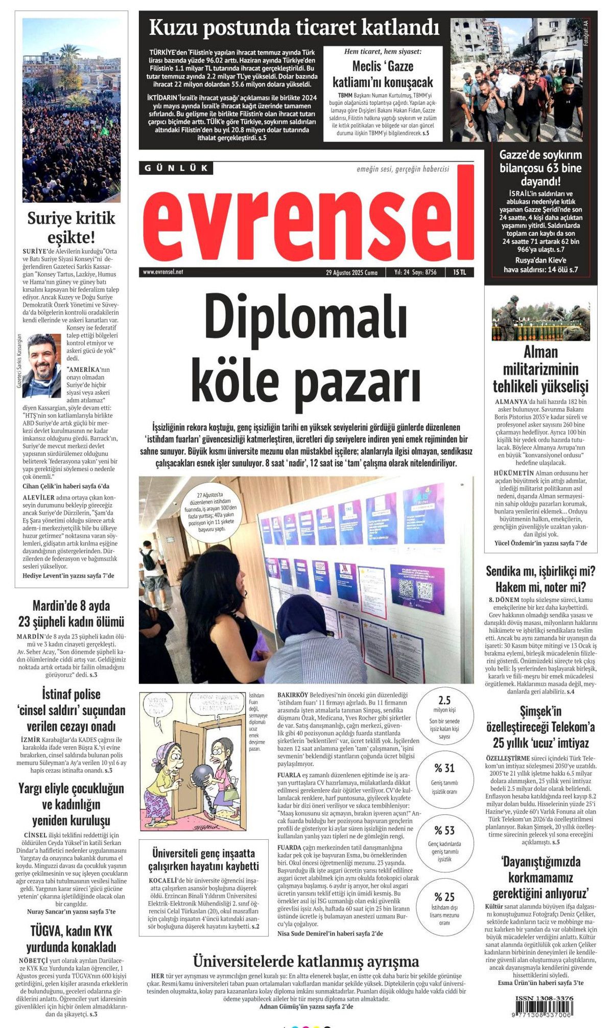 Türkiye destan yazıyor... Hasımlarımız panik içinde! Teknofest MAVİ VATAN manşetlerde! 20