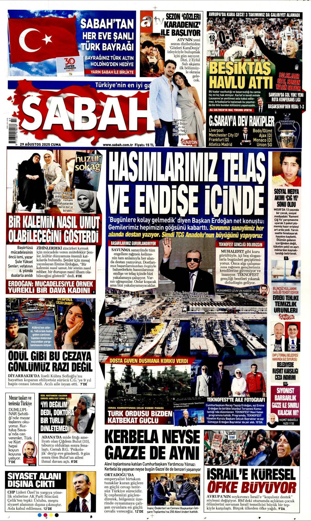 Türkiye destan yazıyor... Hasımlarımız panik içinde! Teknofest MAVİ VATAN manşetlerde! 1