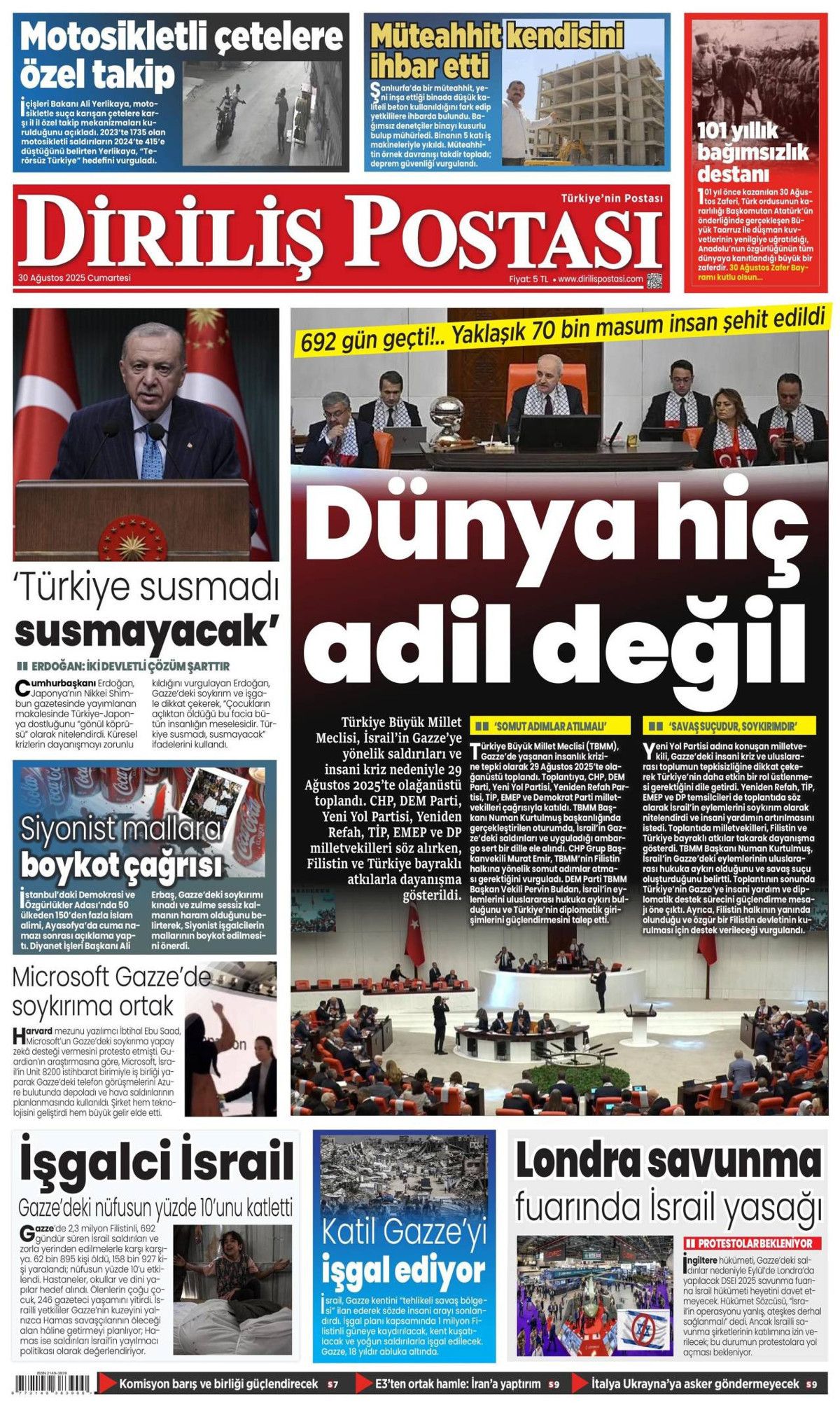 Manşetlerde 30 Ağustos coşkusu: Her adımda tarih yazdı! Büyük zaferin nefes kesen perde arkası... 19