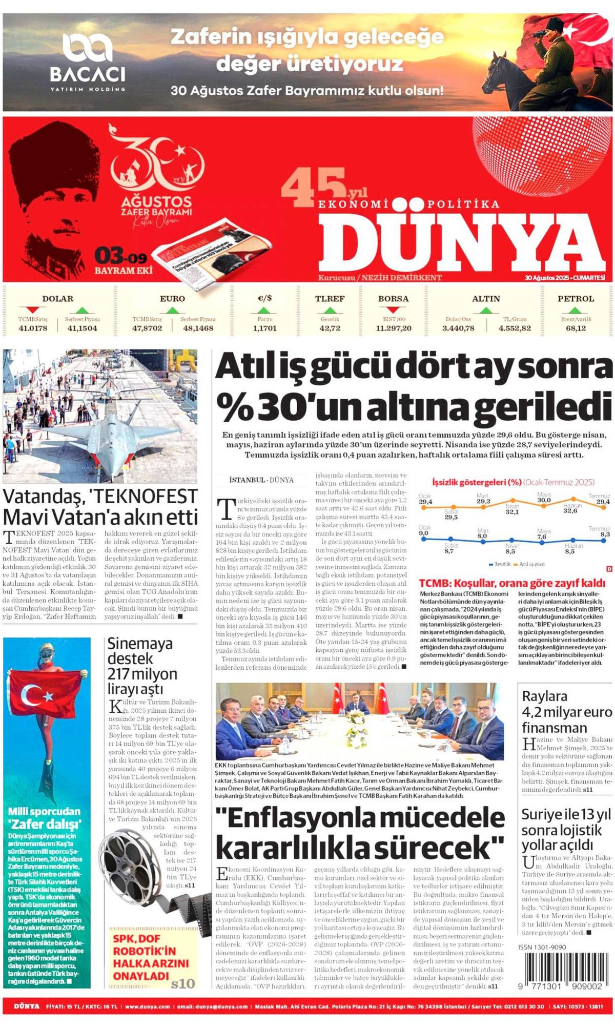 Manşetlerde 30 Ağustos coşkusu: Her adımda tarih yazdı! Büyük zaferin nefes kesen perde arkası... 21