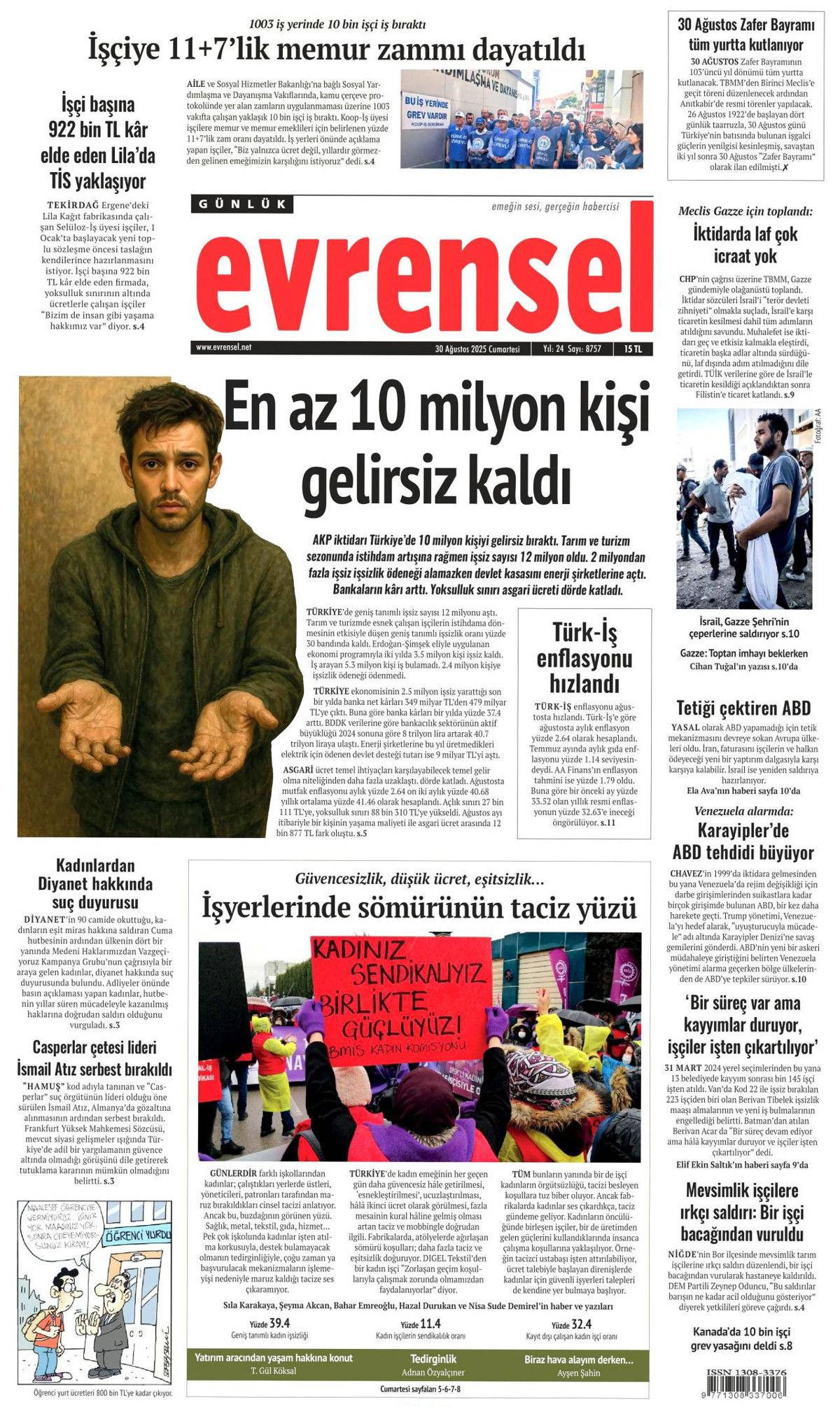 Manşetlerde 30 Ağustos coşkusu: Her adımda tarih yazdı! Büyük zaferin nefes kesen perde arkası... 14