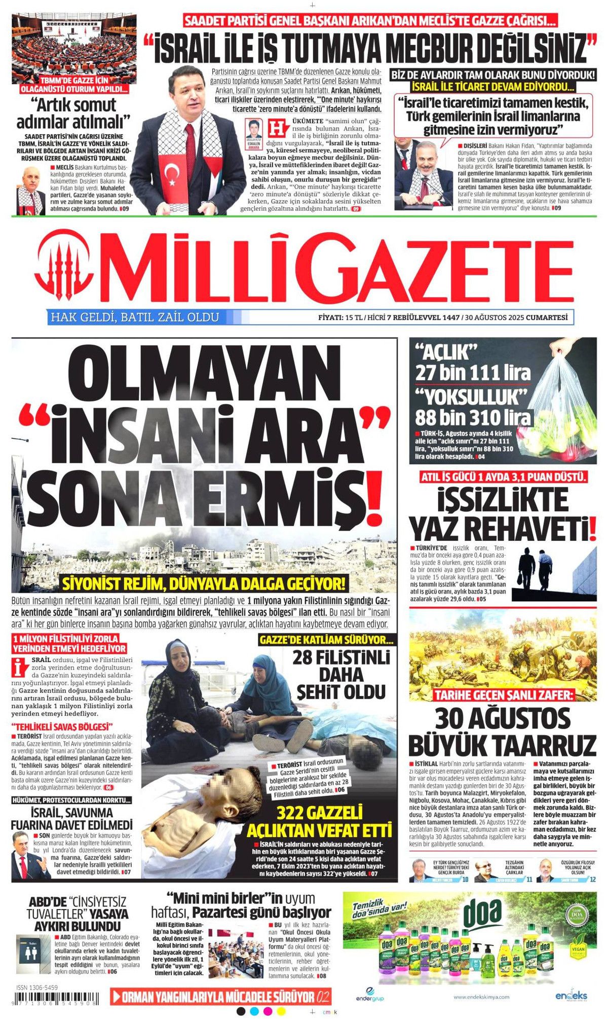 Manşetlerde 30 Ağustos coşkusu: Her adımda tarih yazdı! Büyük zaferin nefes kesen perde arkası... 25