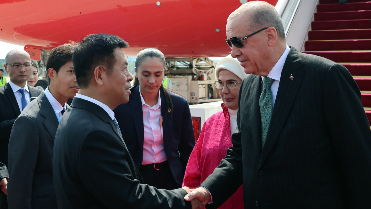 Cumhurbaşkanı Erdoğan ŞİÖ zirvesi için Çin'de! 3