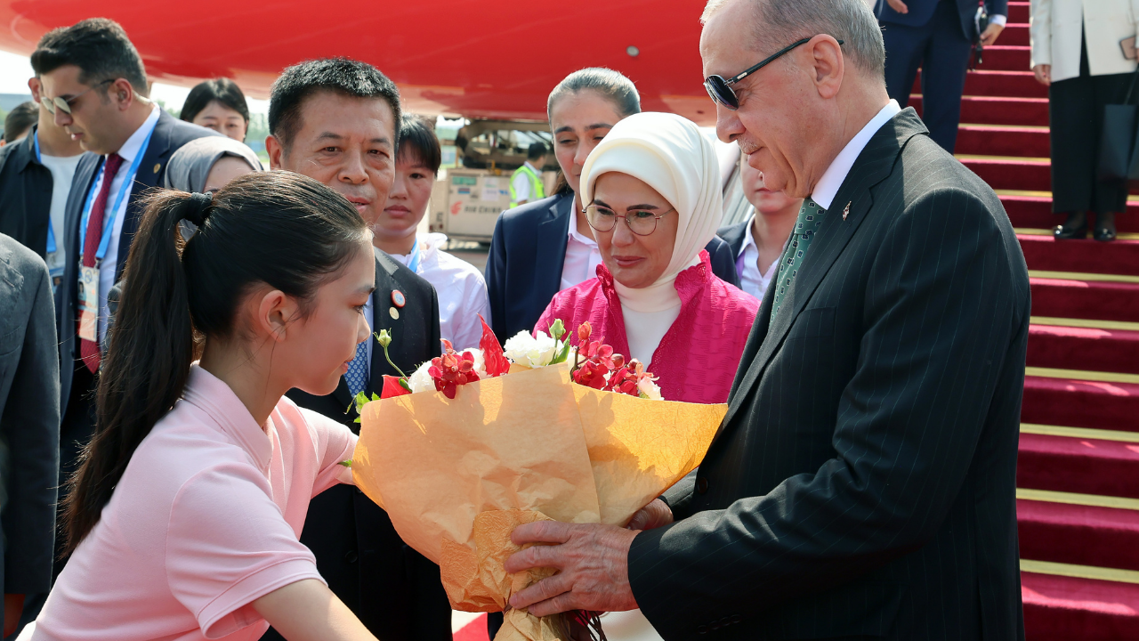 Cumhurbaşkanı Erdoğan ŞİÖ zirvesi için Çin'de! 2
