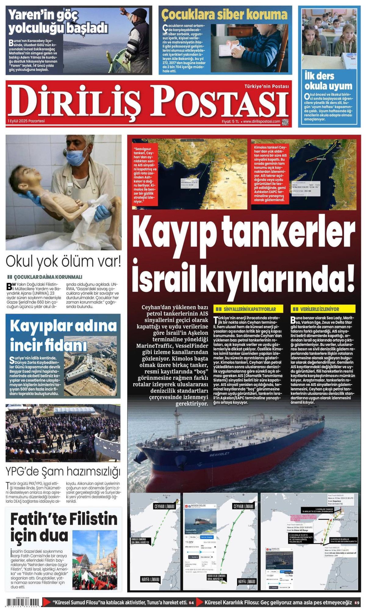 Erdoğan'ın dünyaya barış çağrısı manşetlerde! Barış için ortak yol... 14