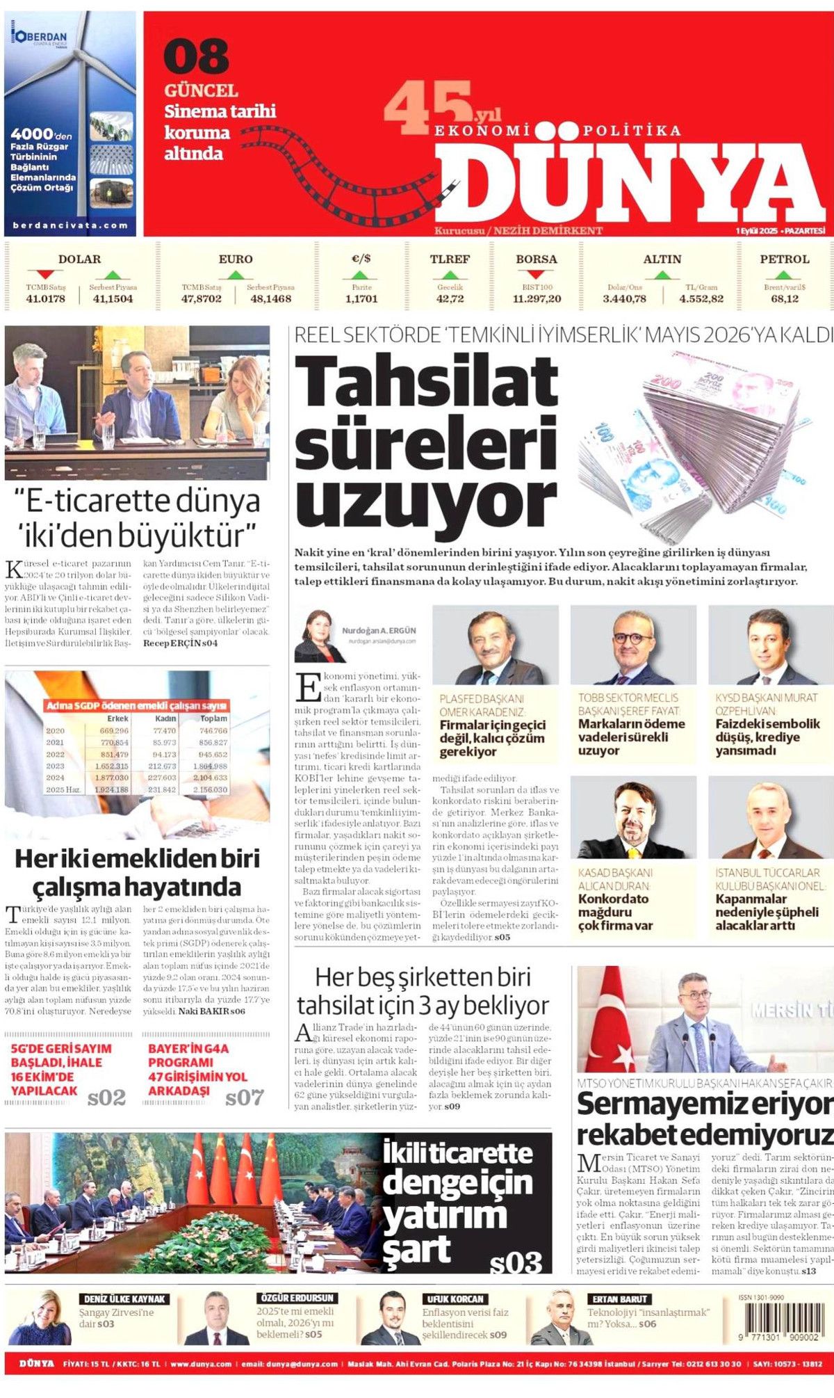 Erdoğan'ın dünyaya barış çağrısı manşetlerde! Barış için ortak yol... 17