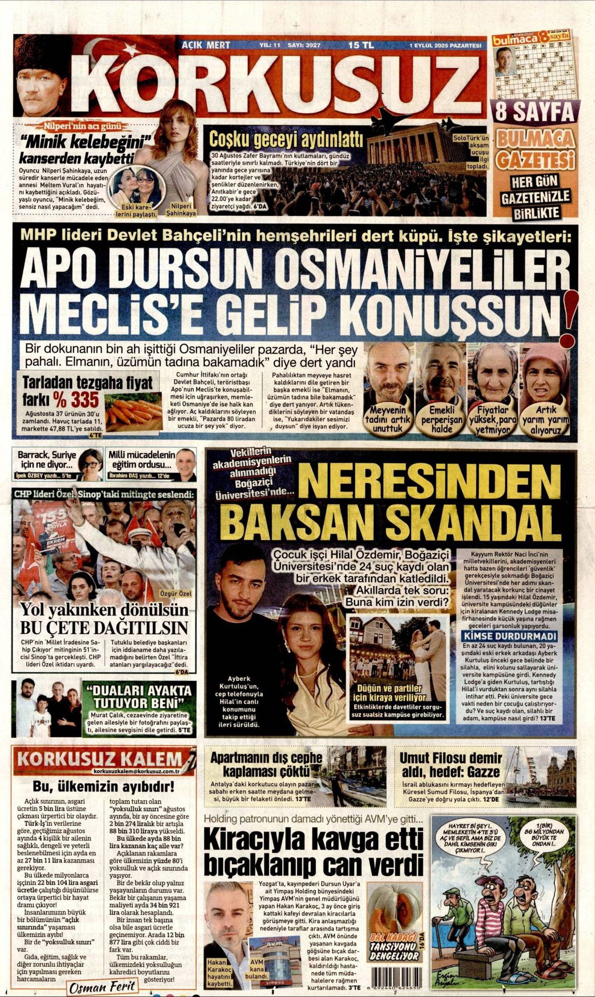 Erdoğan'ın dünyaya barış çağrısı manşetlerde! Barış için ortak yol... 23