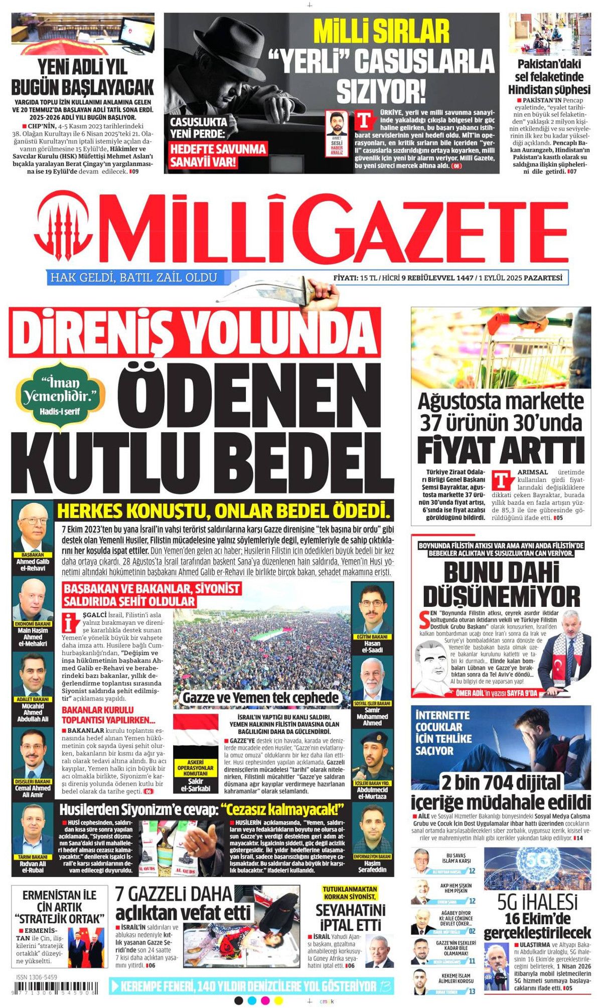 Erdoğan'ın dünyaya barış çağrısı manşetlerde! Barış için ortak yol... 9
