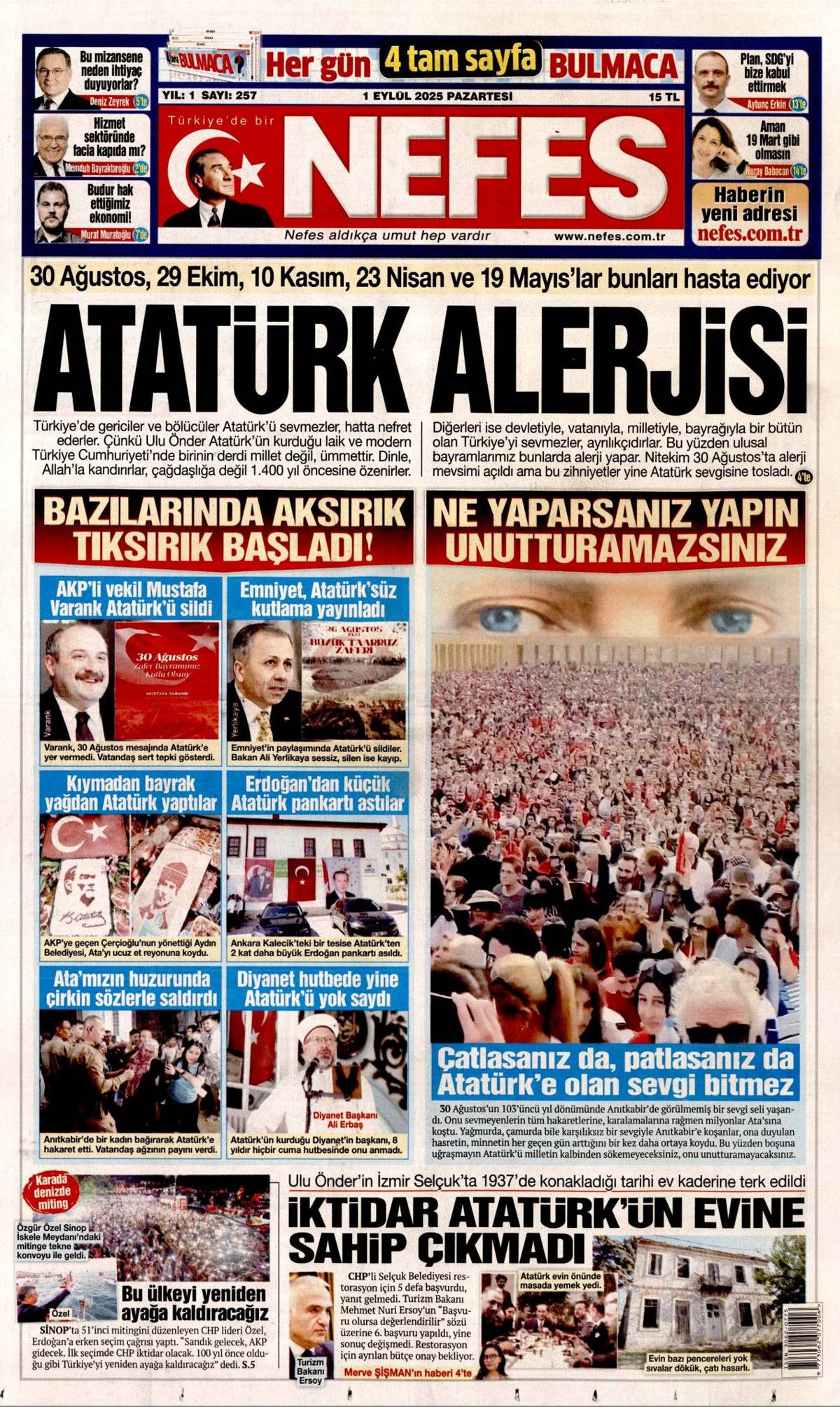 Erdoğan'ın dünyaya barış çağrısı manşetlerde! Barış için ortak yol... 4