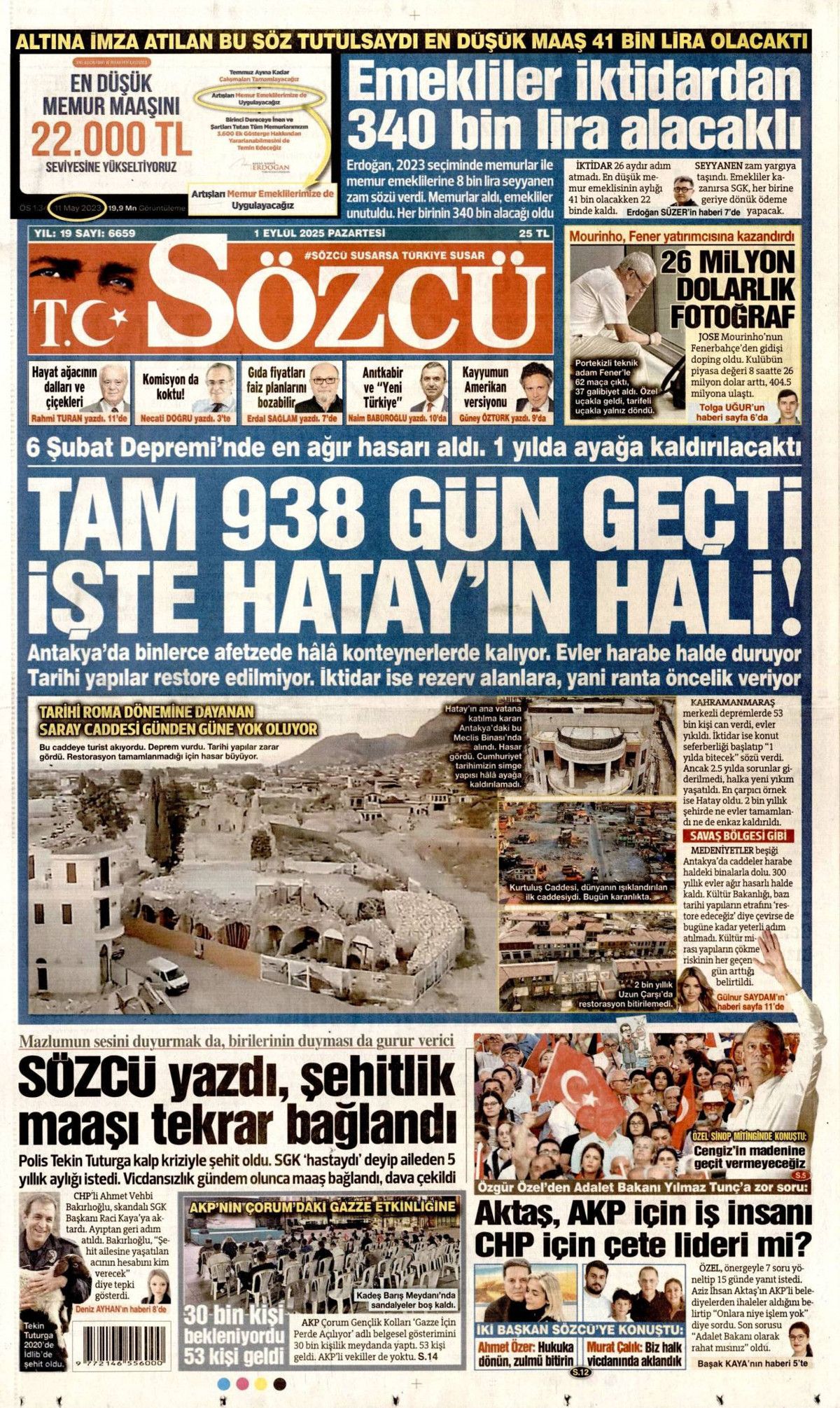 Erdoğan'ın dünyaya barış çağrısı manşetlerde! Barış için ortak yol... 6