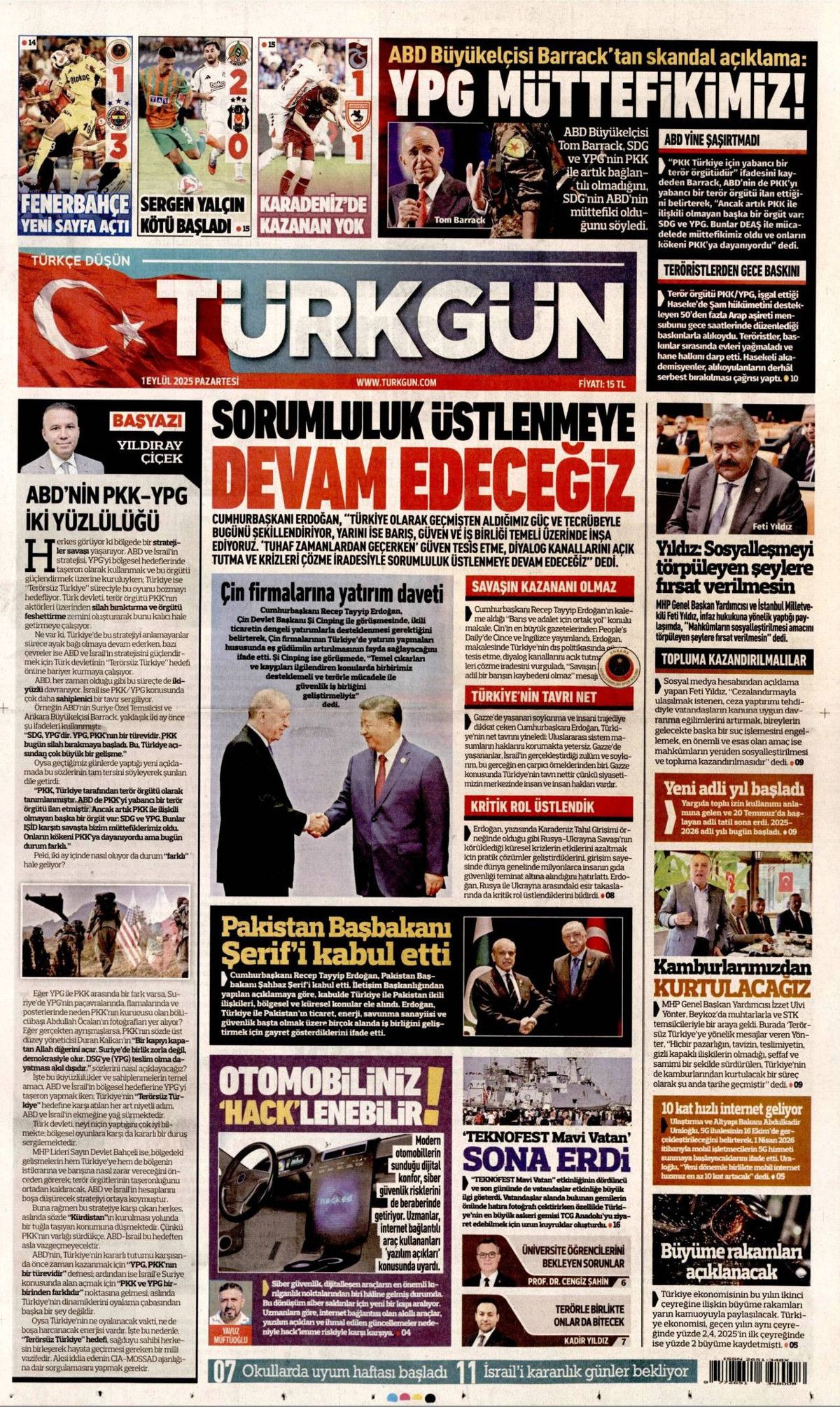 Erdoğan'ın dünyaya barış çağrısı manşetlerde! Barış için ortak yol... 10