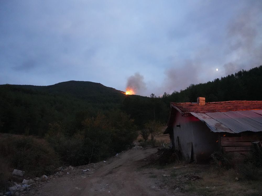 Yangın alarmı! Kastamonu-Karabük’te köyler tahliye edildi! Yangın nöbeti başladı! 7