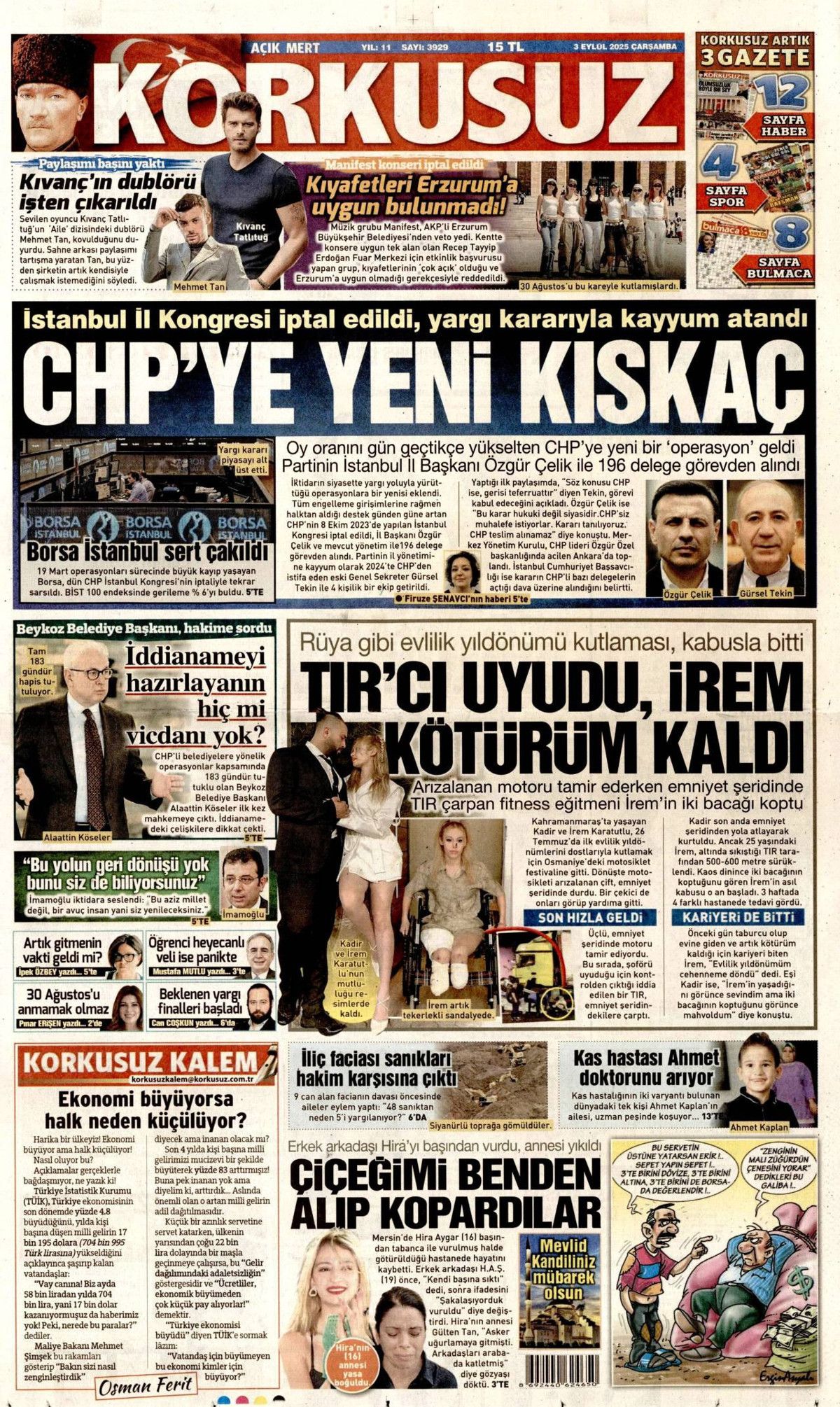 CHP'de İstanbul düğümü! Kongre iptali manşetlerde... Hangi gazete nasıl gördü? 18