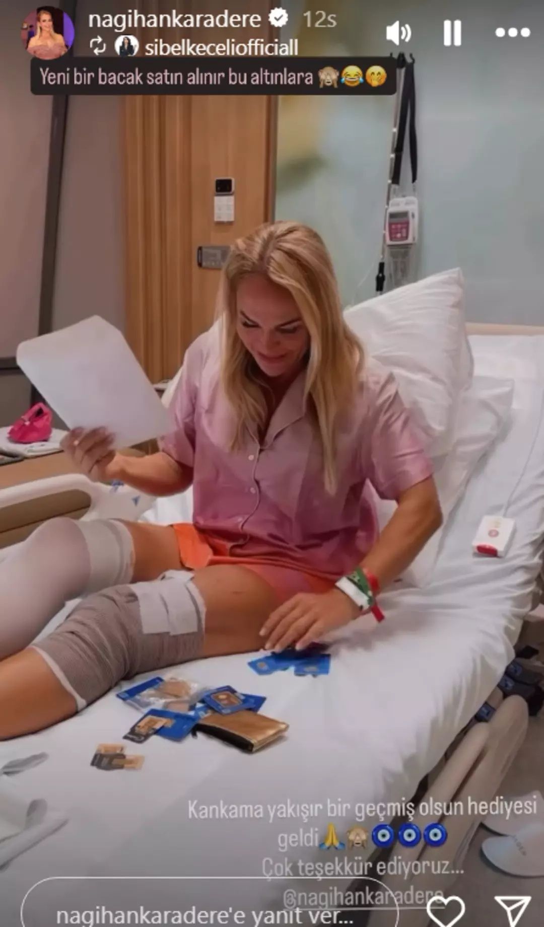 Survivor yarışmacı Nagihan Karadere ameliyat oldu! Hastaneye bir zarf dolusu altın geldi! "50 gram, 100 gram, külçeler..." 2