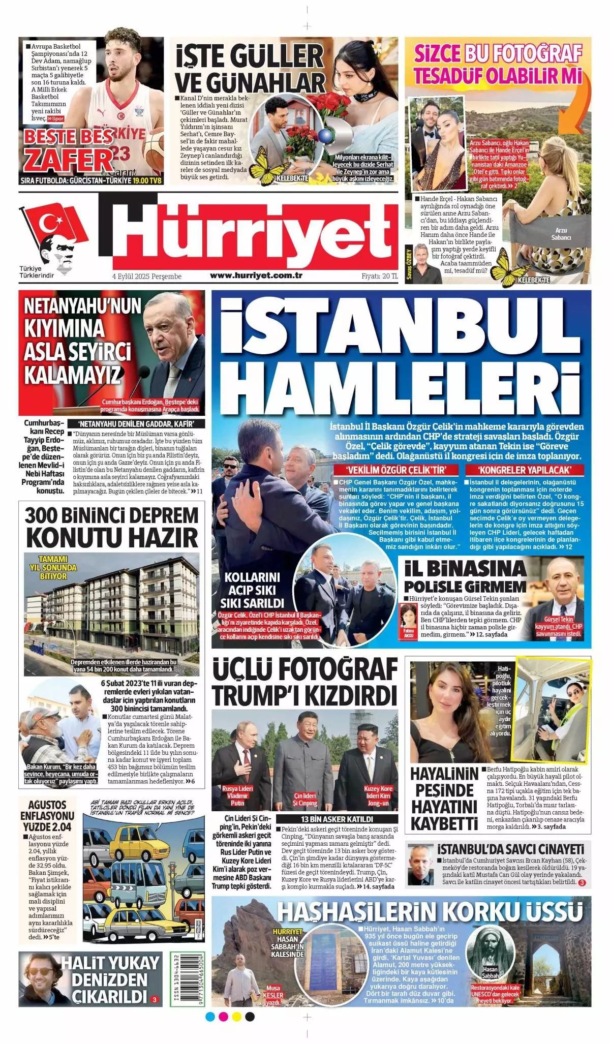 CHP'de 15 Eylül senaryoları: Üç olasılık konuşuluyor! 5 Eylül Cuma gazete manşetleri... 2