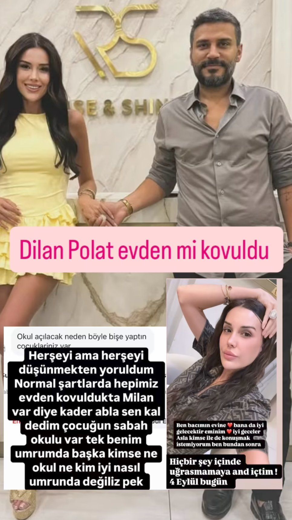 Engin Polat, Dilan Polat'ı ve çocuklarını evden kovdu! Dilan Polat isyan etti: Basbayağı hepiniz bu evden gidin dedi. Bana deli muamelesi yapıyor 2
