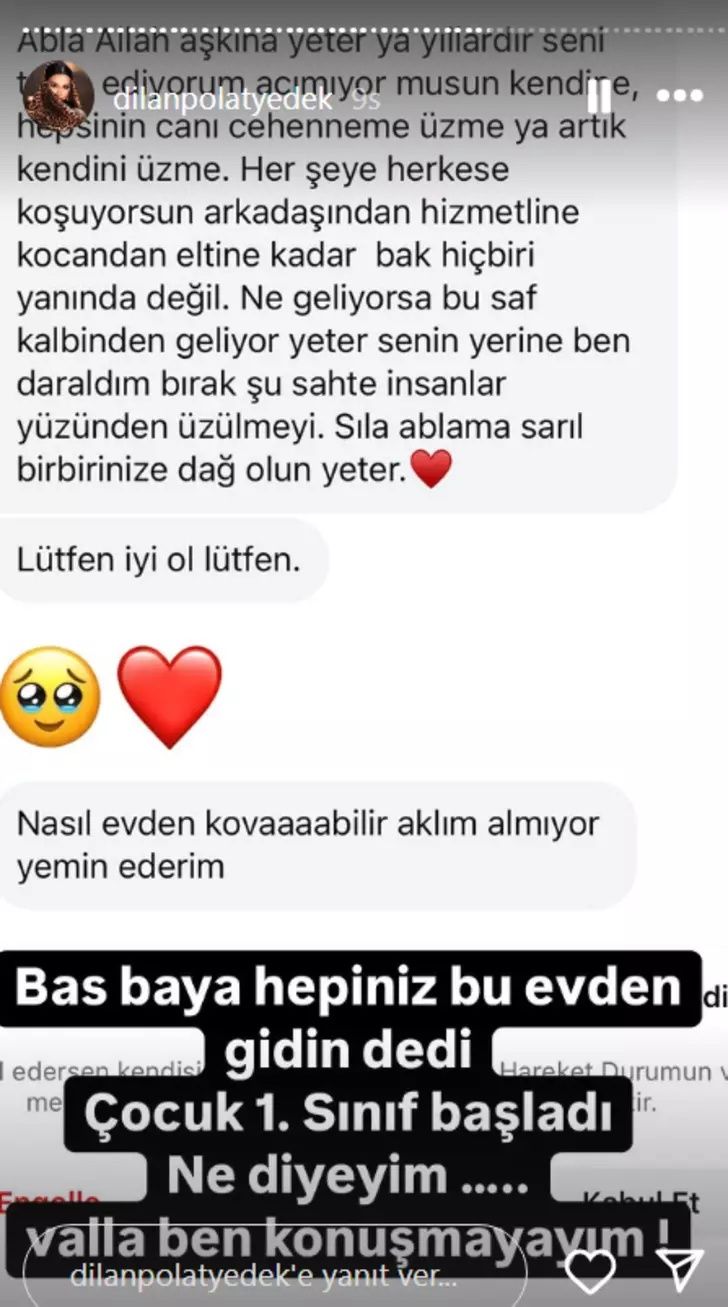 Engin Polat, Dilan Polat'ı ve çocuklarını evden kovdu! Dilan Polat isyan etti: Basbayağı hepiniz bu evden gidin dedi. Bana deli muamelesi yapıyor 11