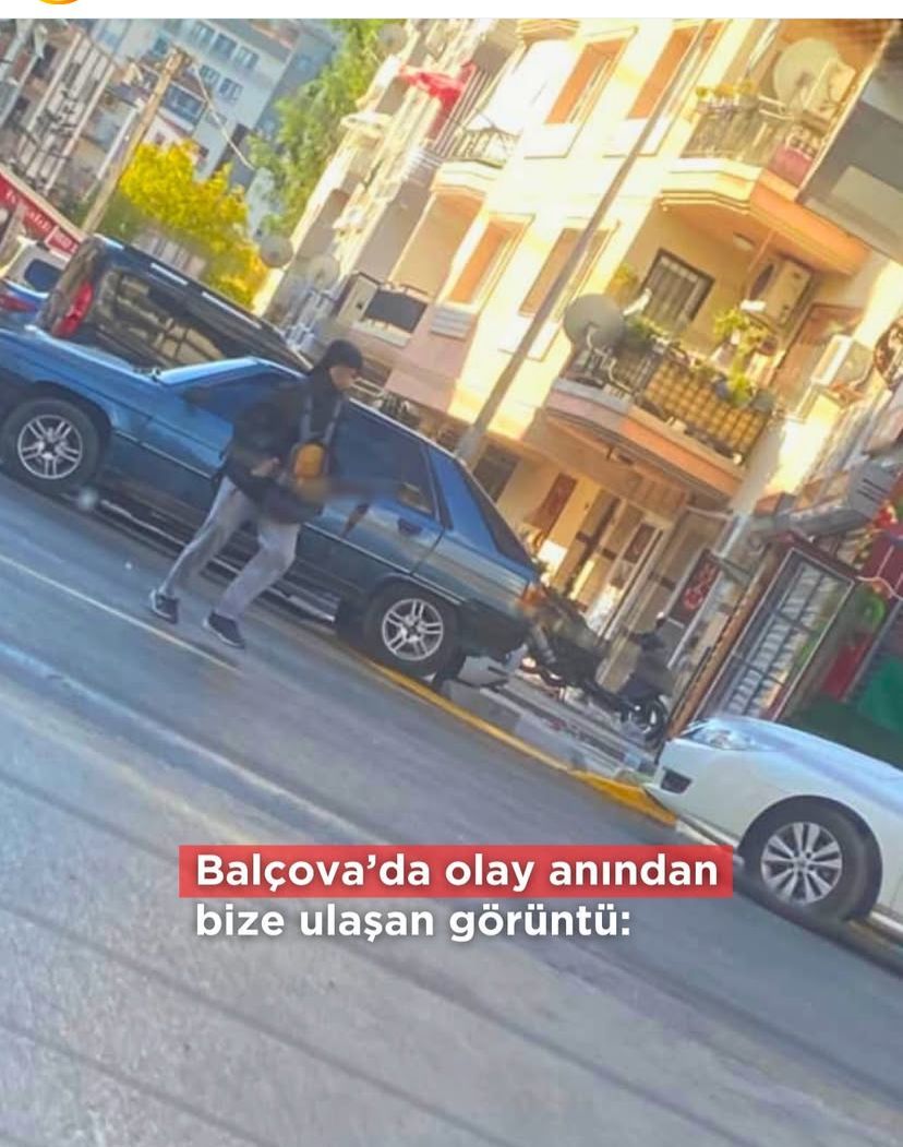 İzmir Balçova’da kanlı saldırı! Saldırganın görüntüsü ortaya çıktı: Pompalı tüfekle karakola böyle gitmiş... 1