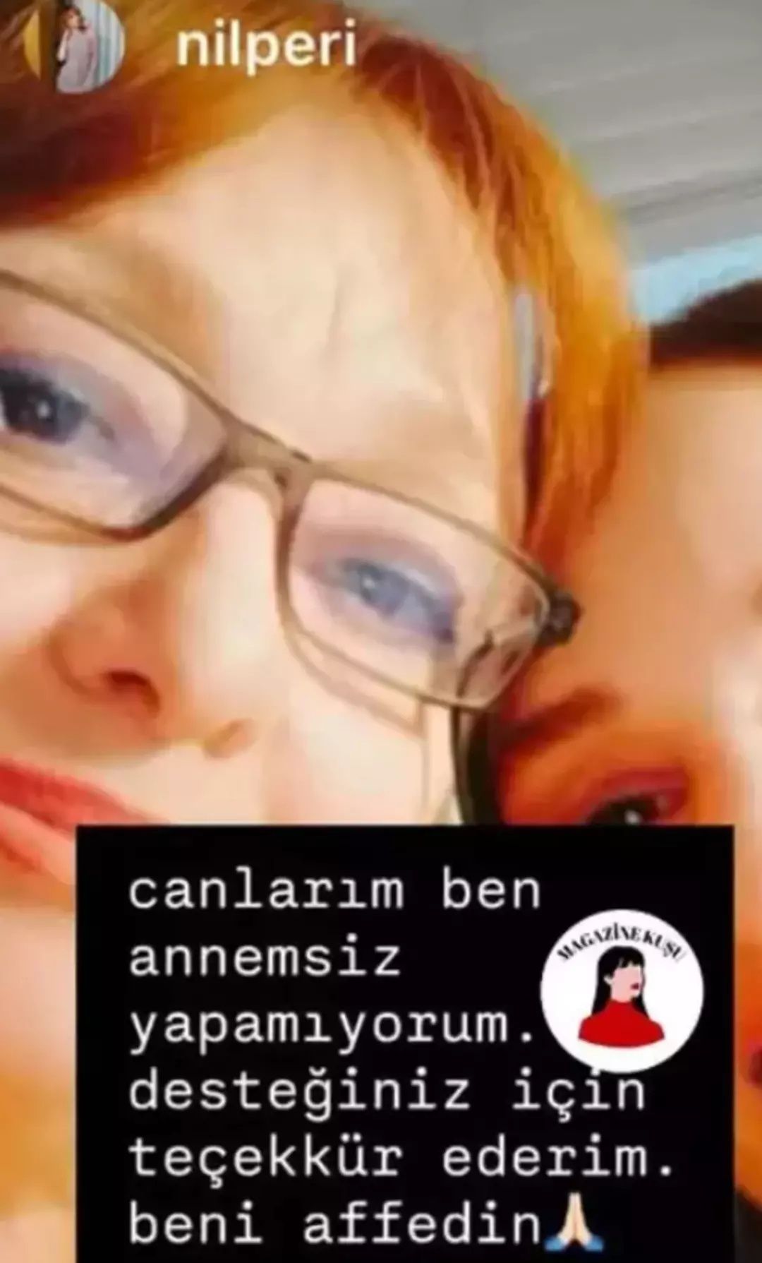 Nilperi Şahinkaya intihar mı etti? Annesinin ölümünün ardından “Beni affedin dayanamıyorum” notu paylaştı, saniyeler sonra sildi! Haber alınamıyor... 3