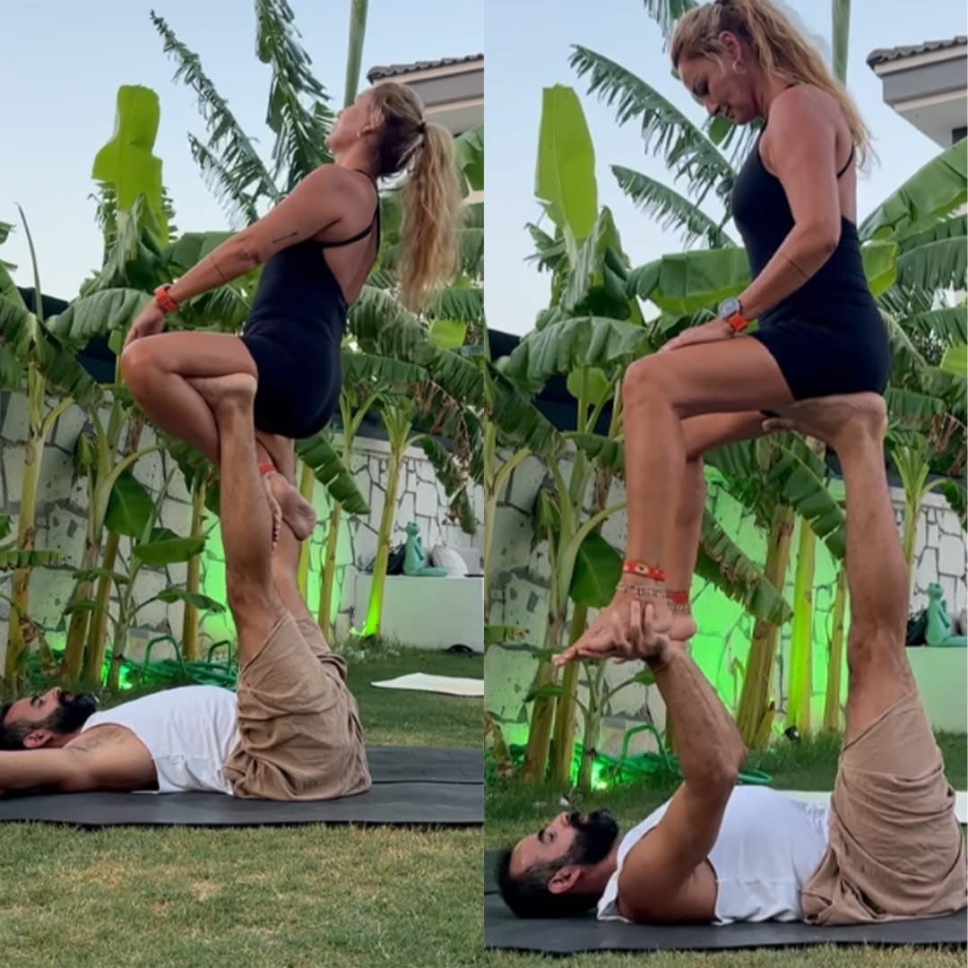 Yağmur Atacan, Pınar Altuğ'un yoga anlarını paylaştı! O sözlerle eleştirileri tiye aldı 2