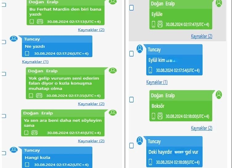 Redkitler ile Daltonlar’ın kız kavgası kanlı bitti: Casper çetesi saldırıya karıştı! Mesajlar ortaya çıktı 5
