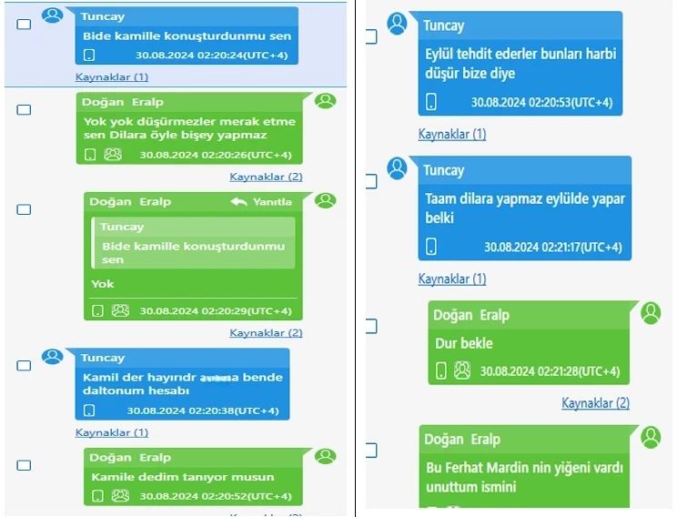 Redkitler ile Daltonlar’ın kız kavgası kanlı bitti: Casper çetesi saldırıya karıştı! Mesajlar ortaya çıktı 7
