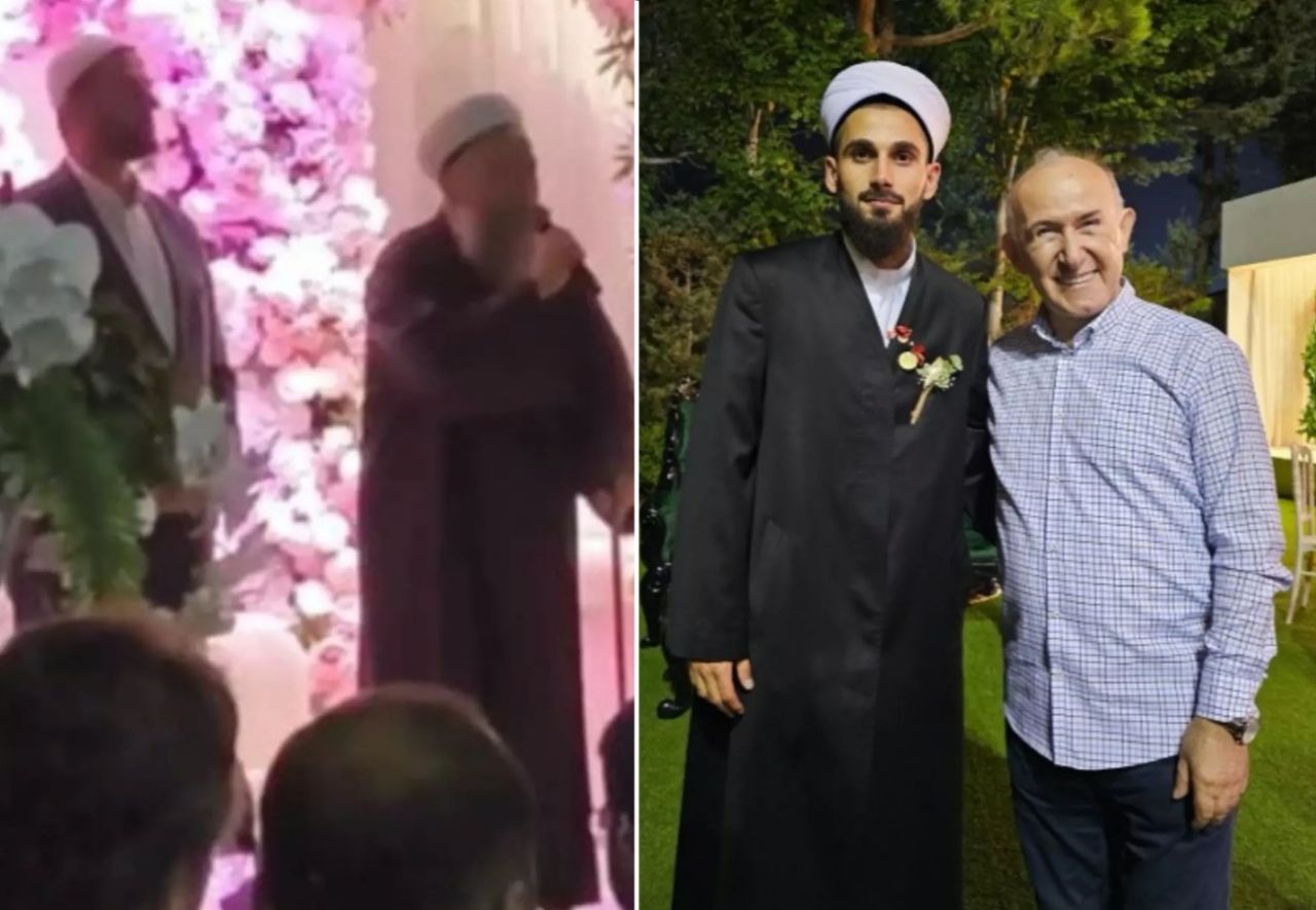 Cübbeli Ahmet’in oğlu evlendi: Düğünden dikkat çeken kareler! Sosyal medyada gündem oldu 1