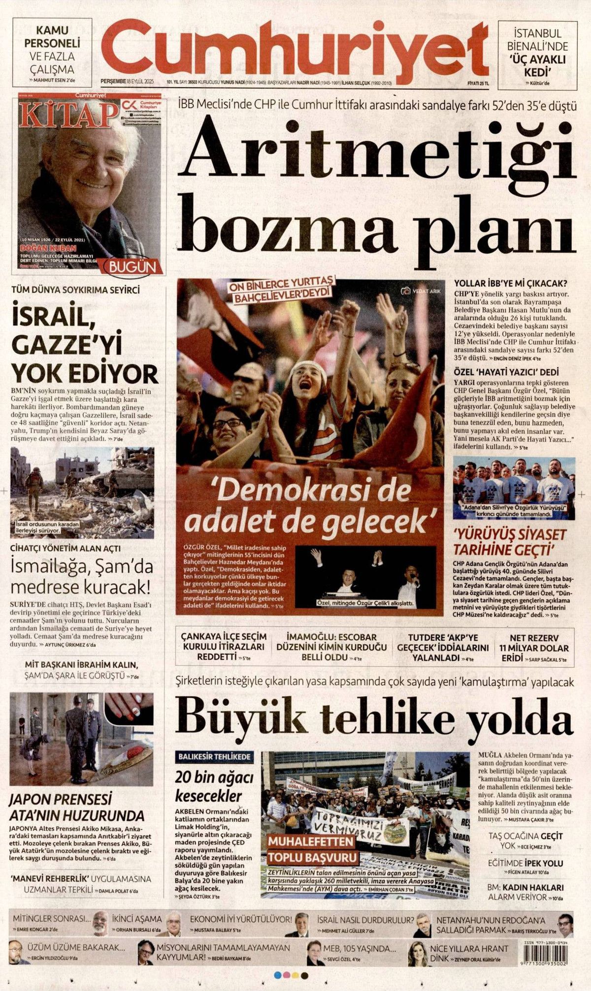 Netanyahu çıldırıyor... Kudüs'te ferman, Gazze'de tapu bizde! Erdoğan'ın "Kudüs'teki hakkımızdan vazgeçmeyiz" sözleri manşetlerde... 9