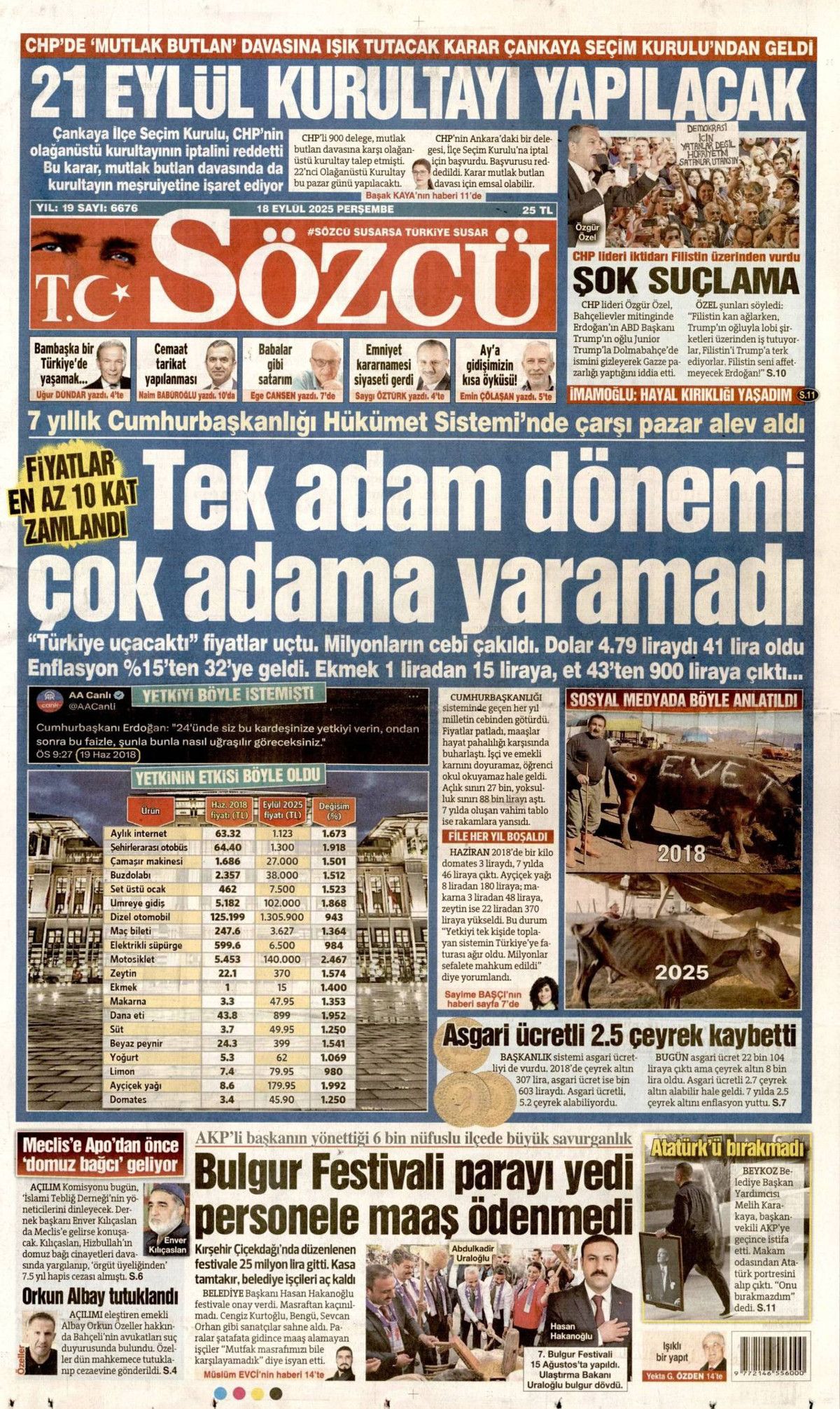Netanyahu çıldırıyor... Kudüs'te ferman, Gazze'de tapu bizde! Erdoğan'ın "Kudüs'teki hakkımızdan vazgeçmeyiz" sözleri manşetlerde... 7